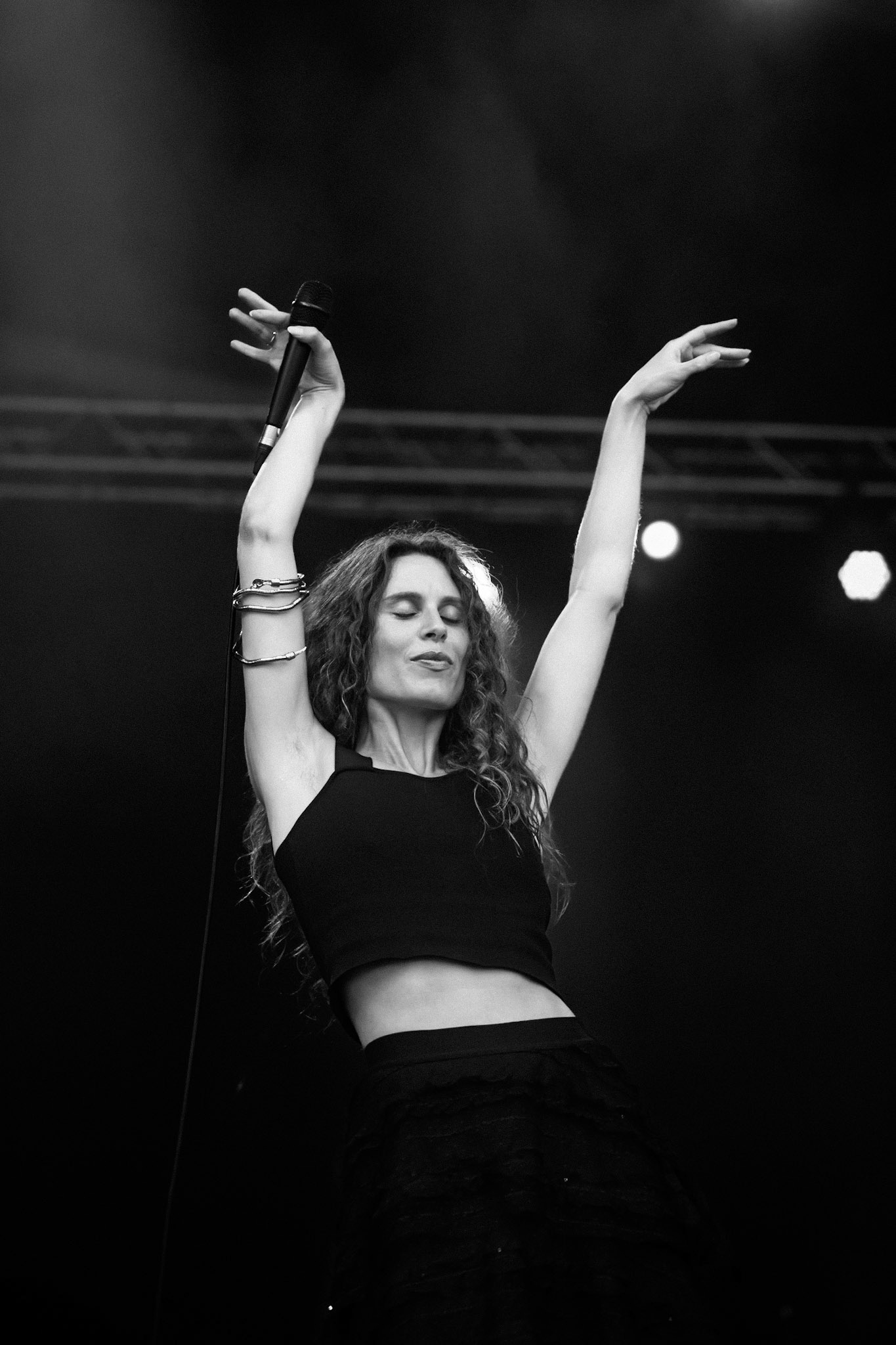 Dafné Kritharas, La Défense Jazz Festival, Parvis de la Défense, 25 juin 2025