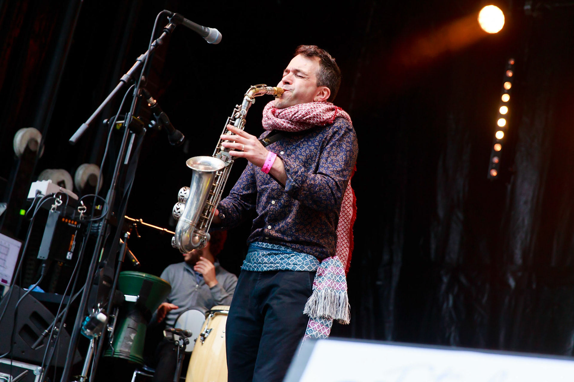 Sofiane Saidi & Mazalda, 31ème édition Festival Chorus des Hauts-de-Seine, Parvis de La Seine Musicale (Boulogne-Billancourt), 5 avril 2019