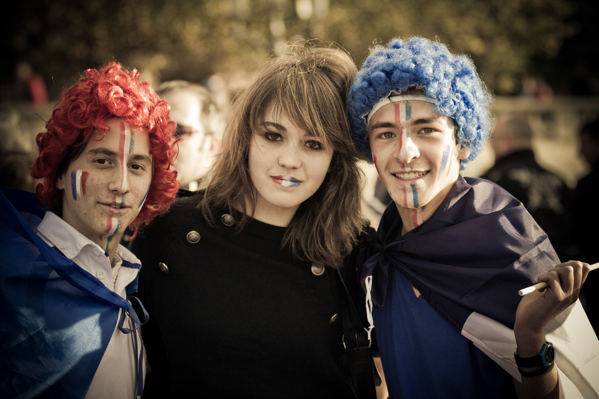 Accueil du XV de France à la Concorde - Paris