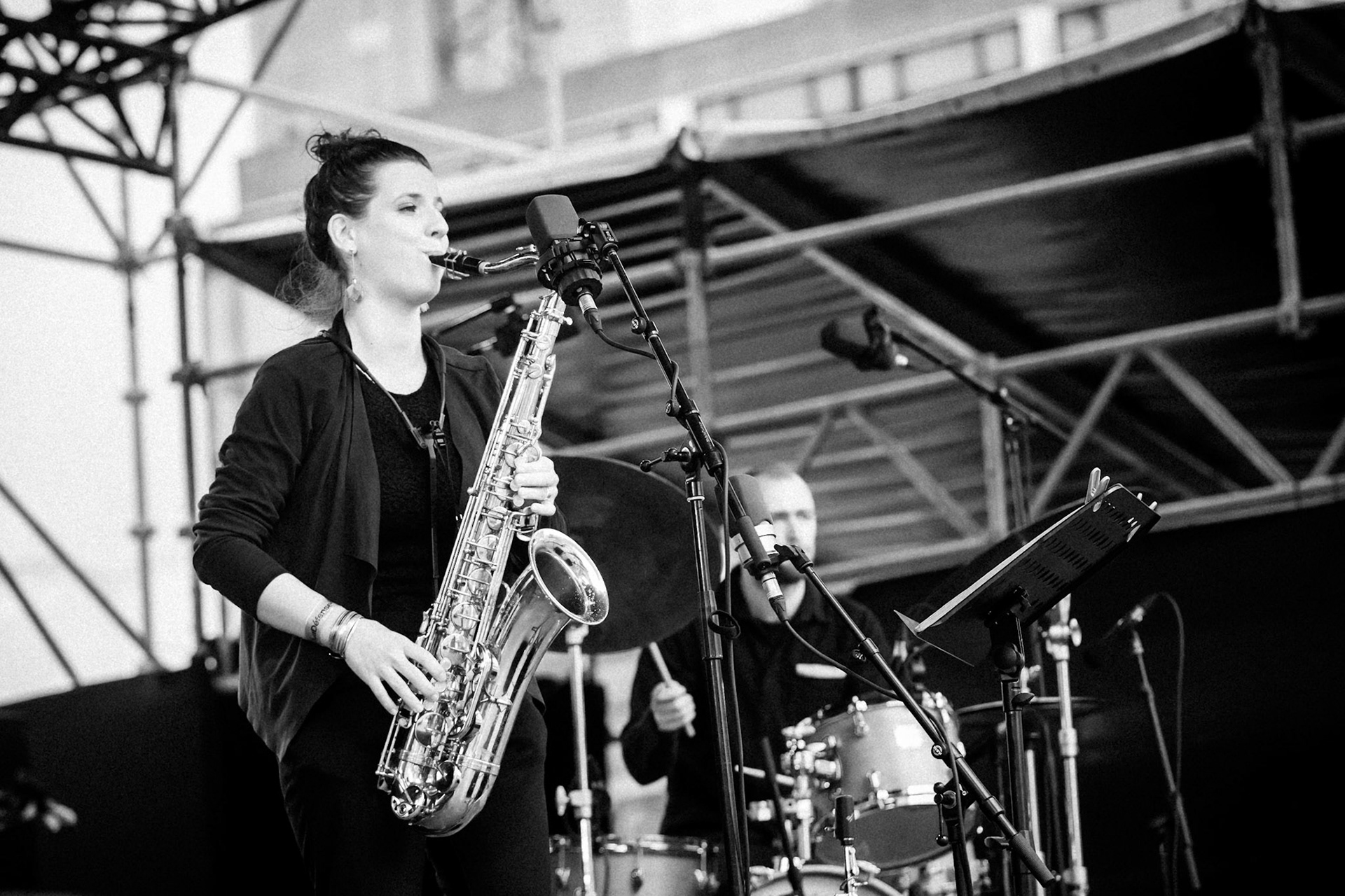 Nefertiti Quartet, La Défense Jazz Festival, Parvis de la Défense, 24 septembre 2020