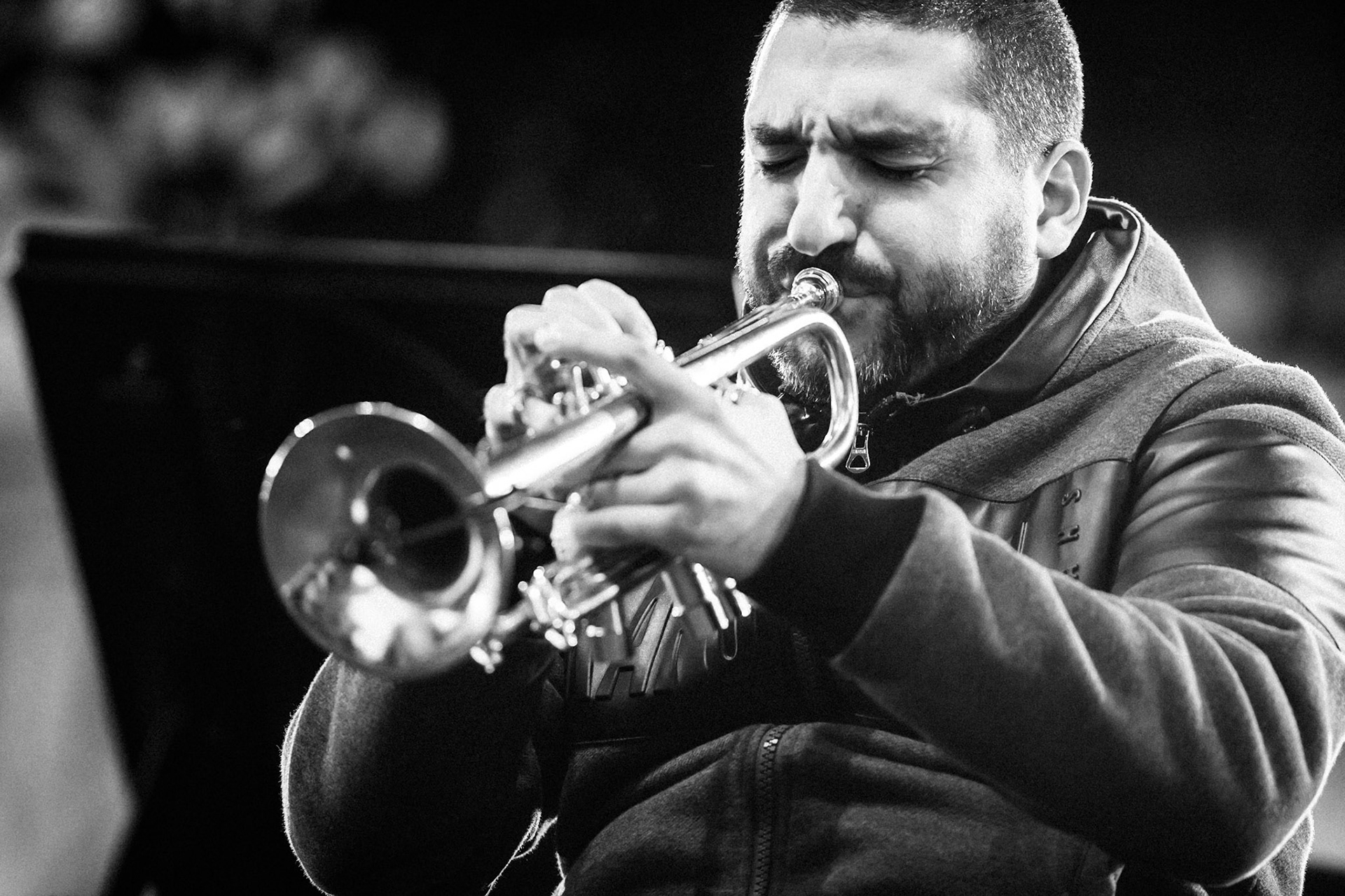 Ibrahim Maalouf avec François Delporte, La Défense Jazz Festival, Parvis de la Défense, 26 septembre 2020