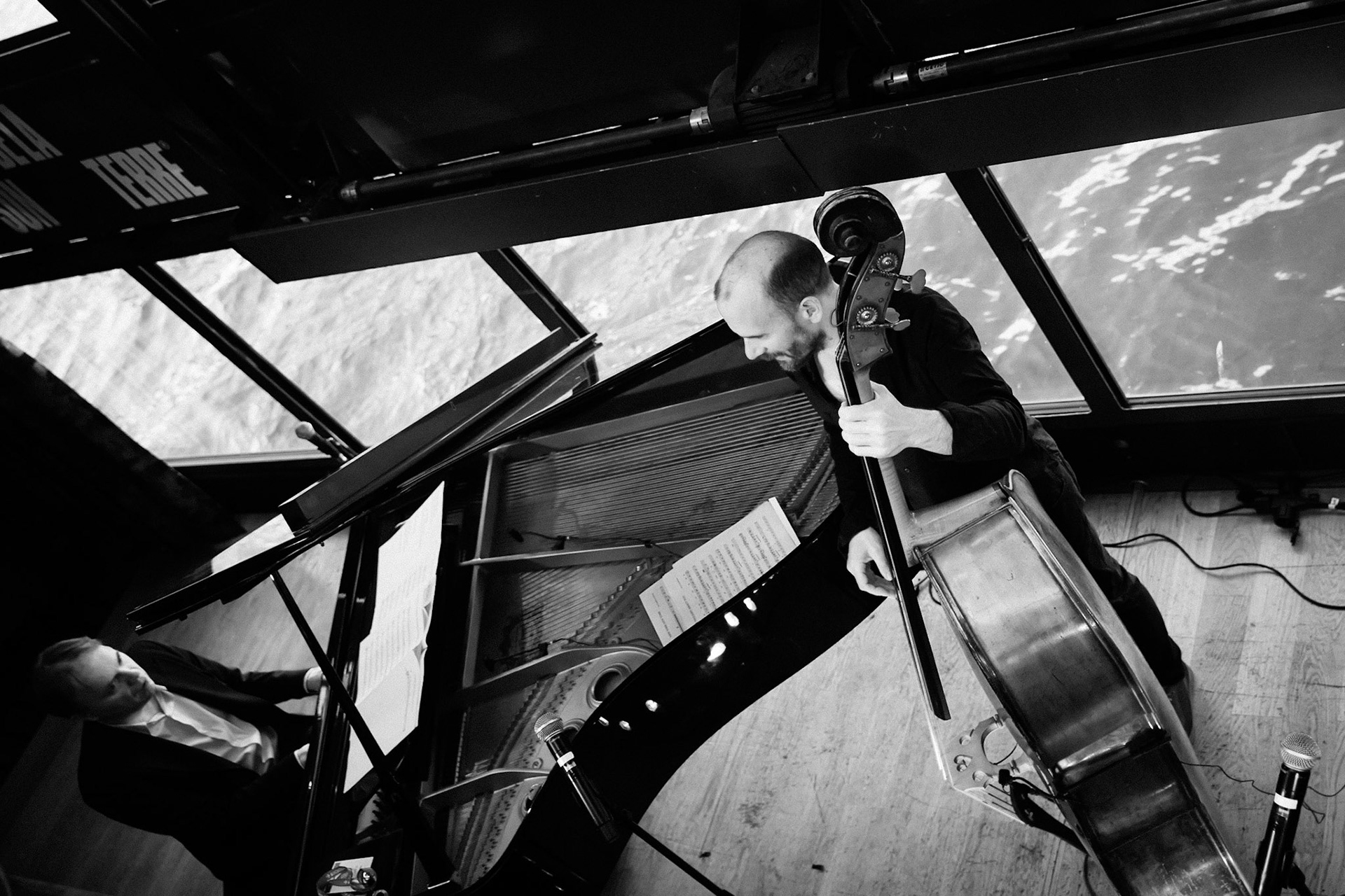 Laurent Courthaliac trio, guests Hugh Coltman &amp; Krysrle Warren, Festival Jazz à Saint-Germain-des-Prés - Paris, Péniche Le Son de la Terre