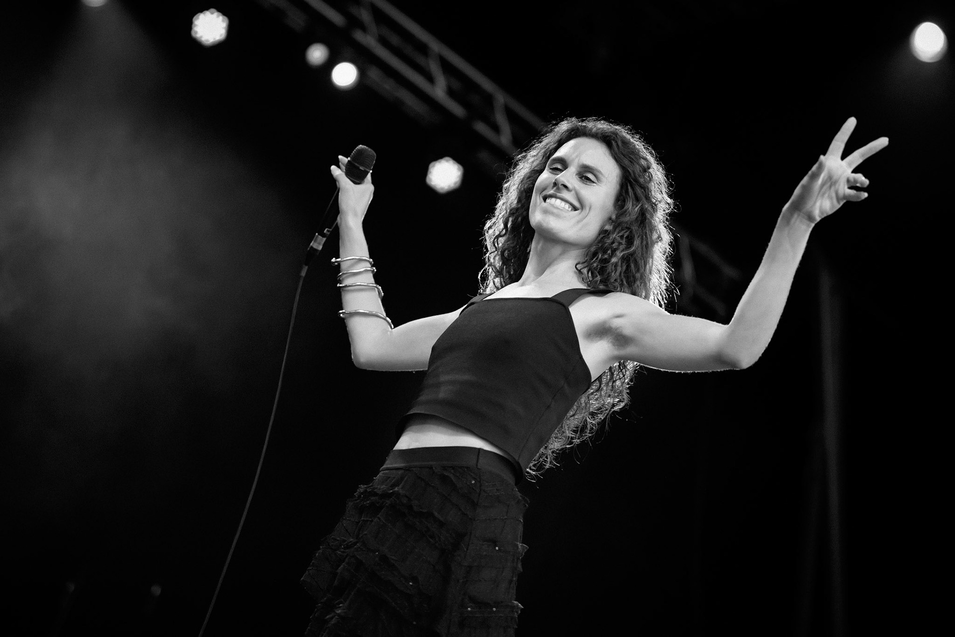 Dafné Kritharas, La Défense Jazz Festival, Parvis de la Défense, 25 juin 2025