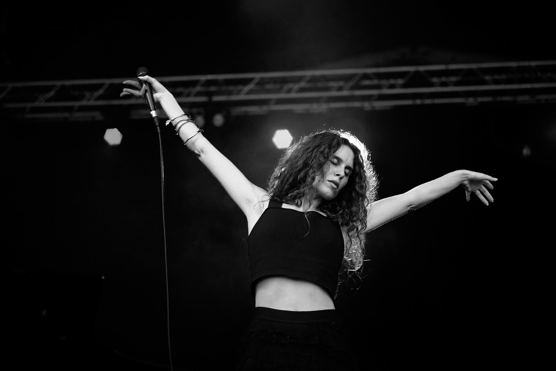 Dafné Kritharas, La Défense Jazz Festival, Parvis de la Défense, 25 juin 2025