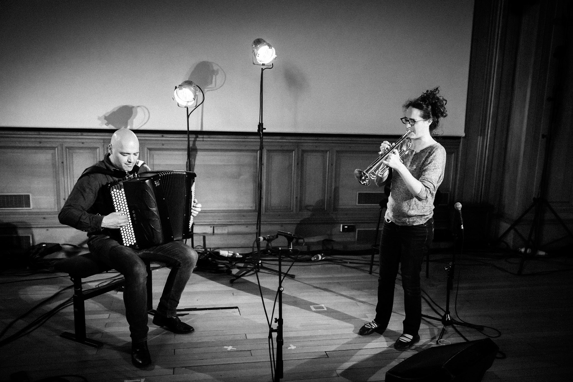 Airelle Besson &amp; Lionel Suarez, Festival Jazz Saint-Germain-des-Prés - Paris , Maison de l'Océan - Grand amphithéâtre, 21 mai 2022