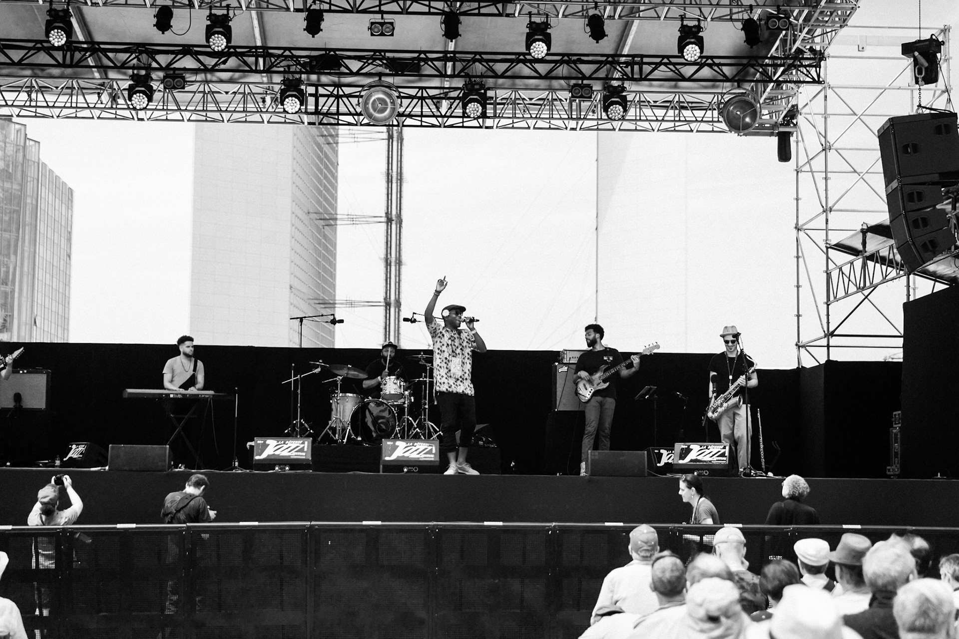 Raashan Ahmad, La Défense Jazz Festival, Parvis de la Défense, 24 mai 2019