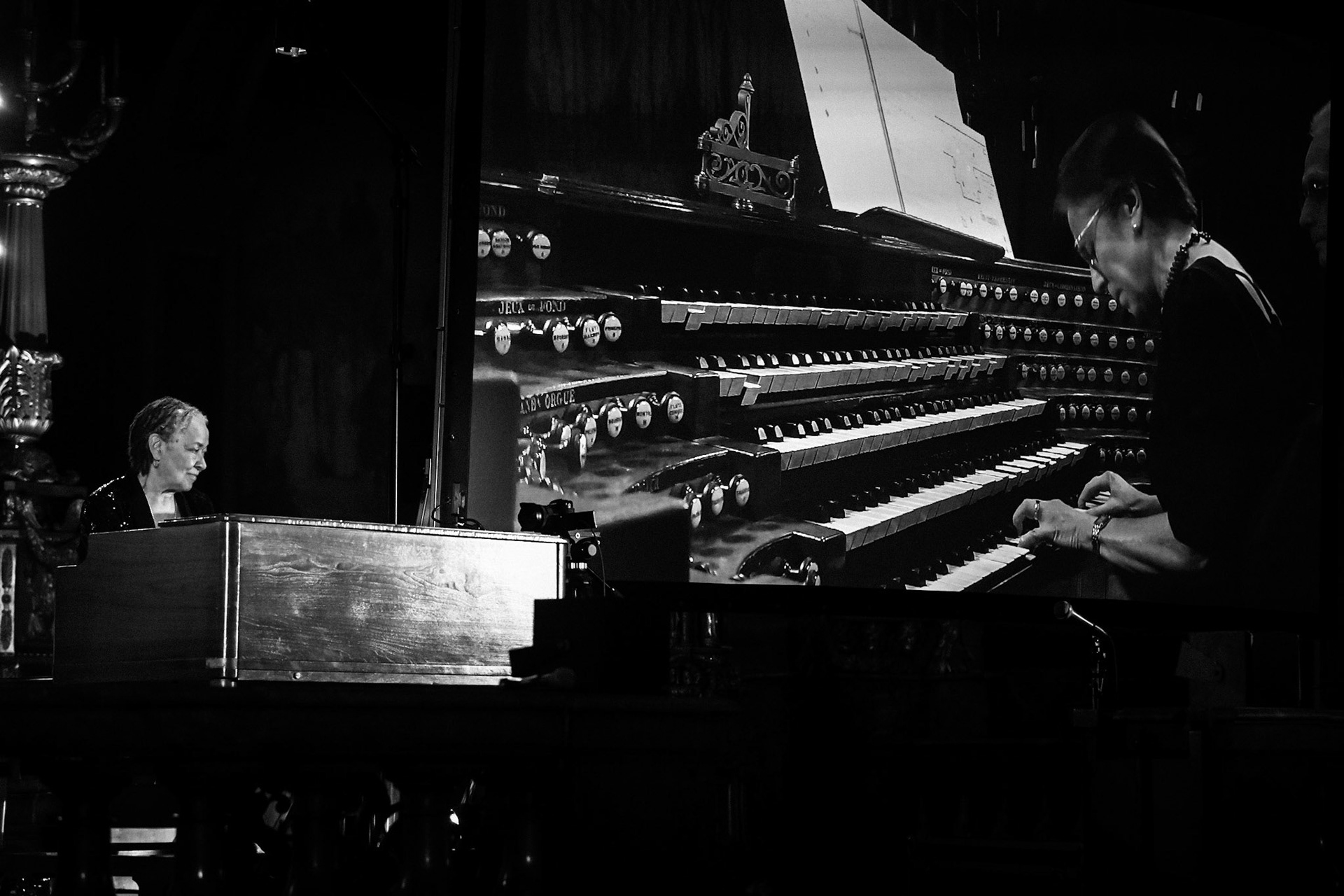 Rhoda Scott &amp; Sophie-Véronique Cauchefer-Choplin, Festival Jazz à Saint-Germain-des-Prés - Paris, Eglise Saint-Sulpice