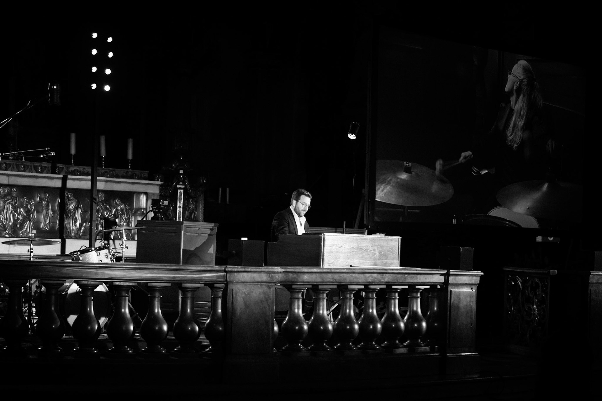 Sophie-Véronique Cauchefer-Choplin &amp; Laurent Coulondre, Festival Jazz à Saint-Germain-des-Prés - Paris, Eglise Saint-Sulpice