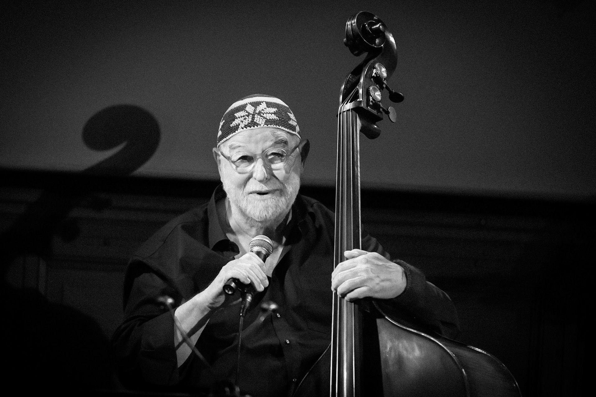 Henri Texier Trio, Festival Jazz Saint-Germain-des-Prés - Paris , Maison de l'Océan - Grand amphithéâtre, 19 mai 2022