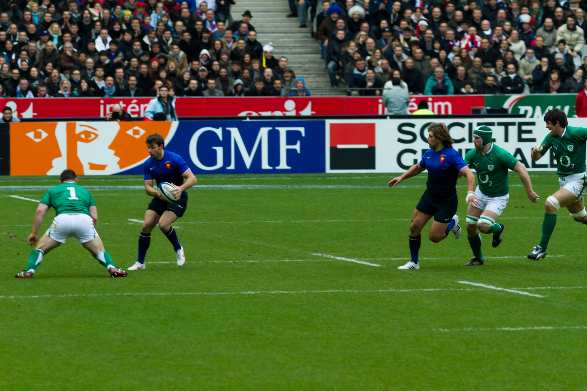 FRANCE-IRLANDE - TOURNOI DES VI NATIONS 2012 - Match