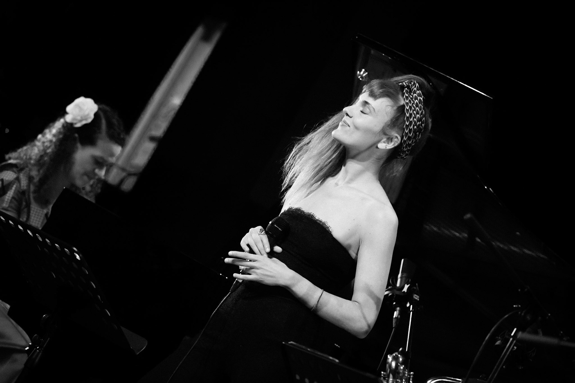 Leïla Olivesi Octet, special guest Camille Berthault, Festival Jazz à Saint-Germain-des-Prés - Paris, Théâtre de l'Alliance Française