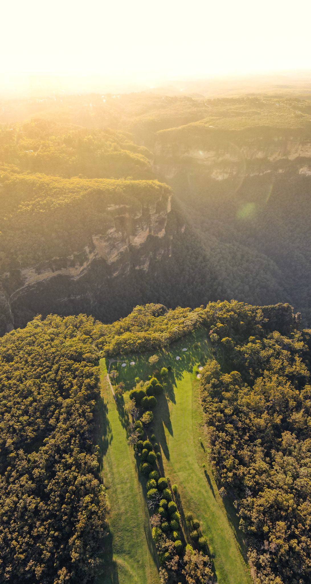 The Blue Mountains at Sunrise