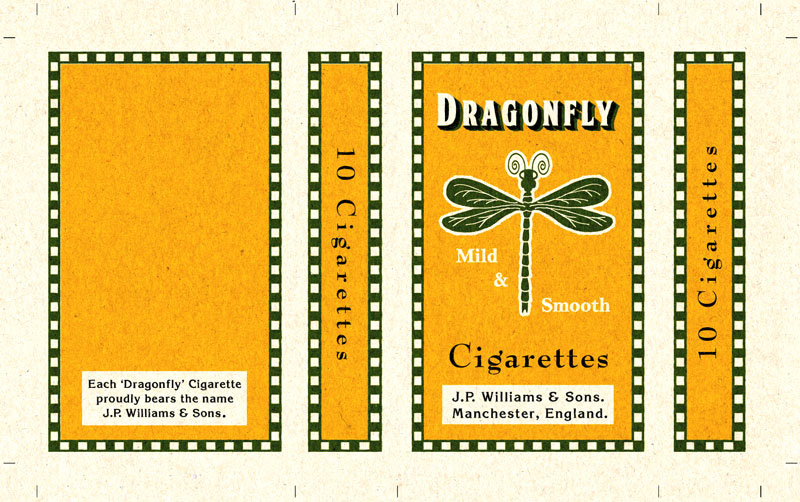 Dragonfly Cigarette box
