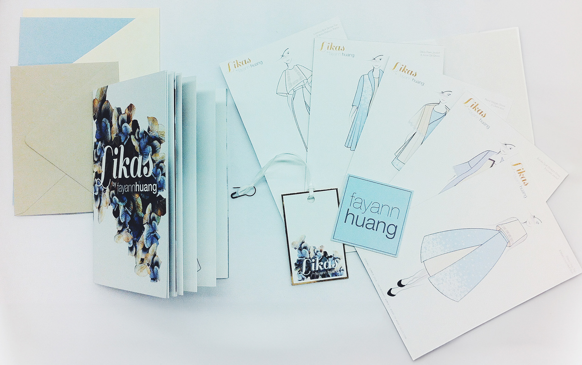 Lookbook, Hangtags and PR Postcards