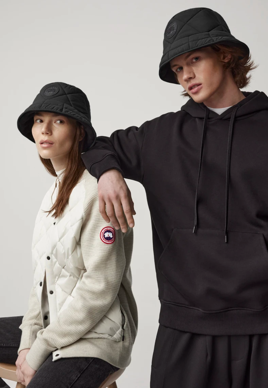 Reversible Puffer Bucket Hat