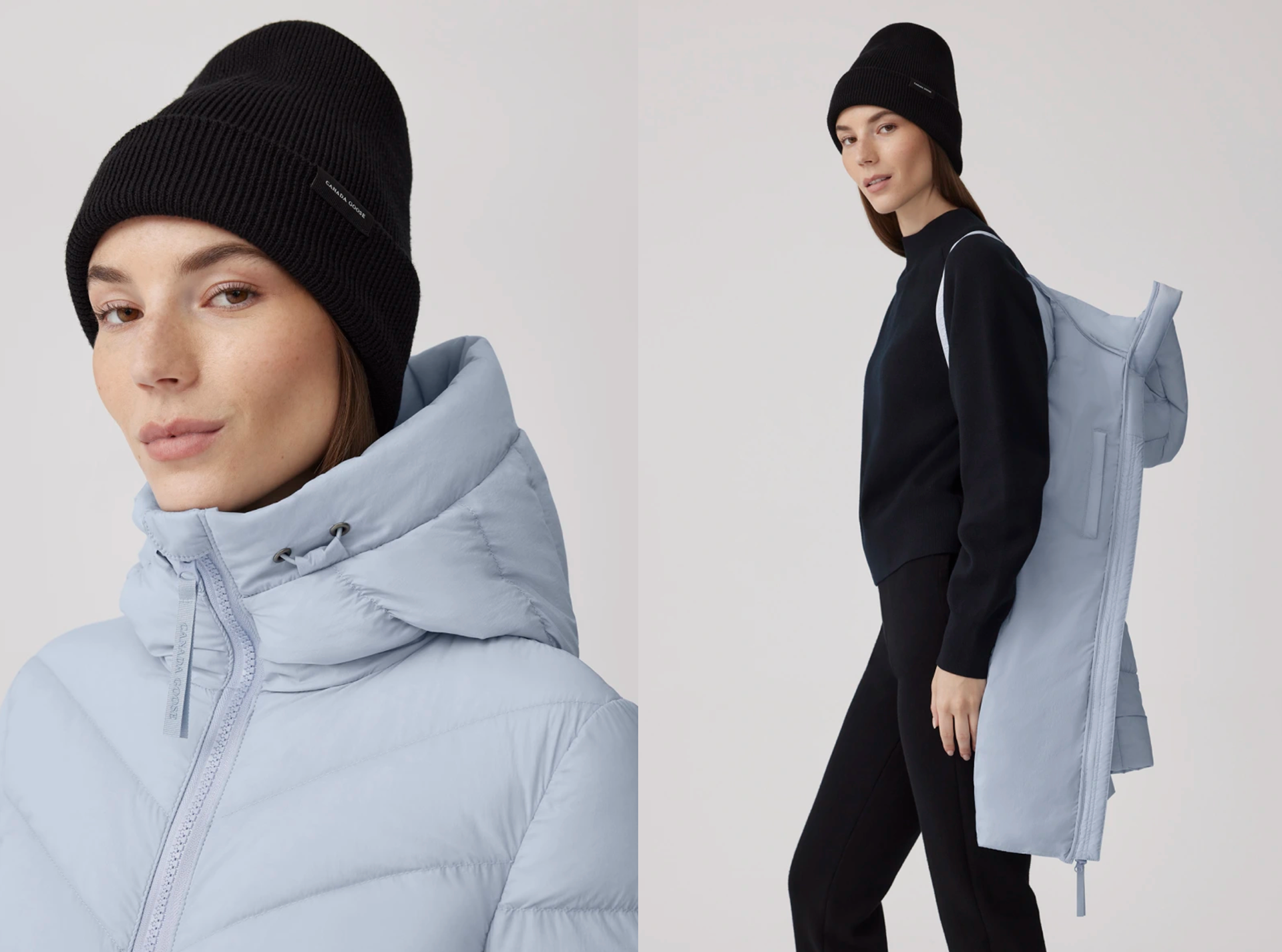 Clair Coat (hood details + backpack straps)
