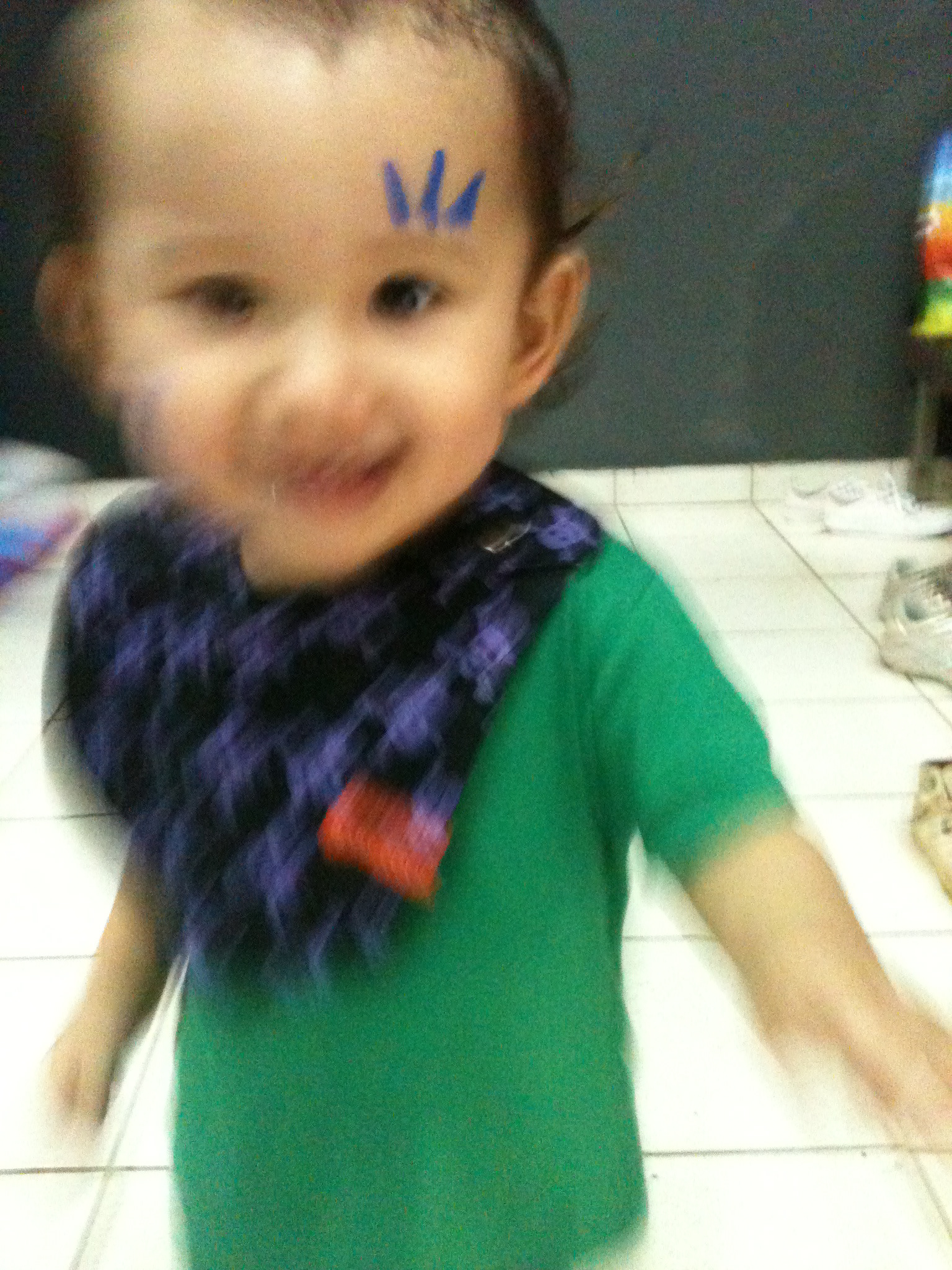strike a pose - the firstborn child