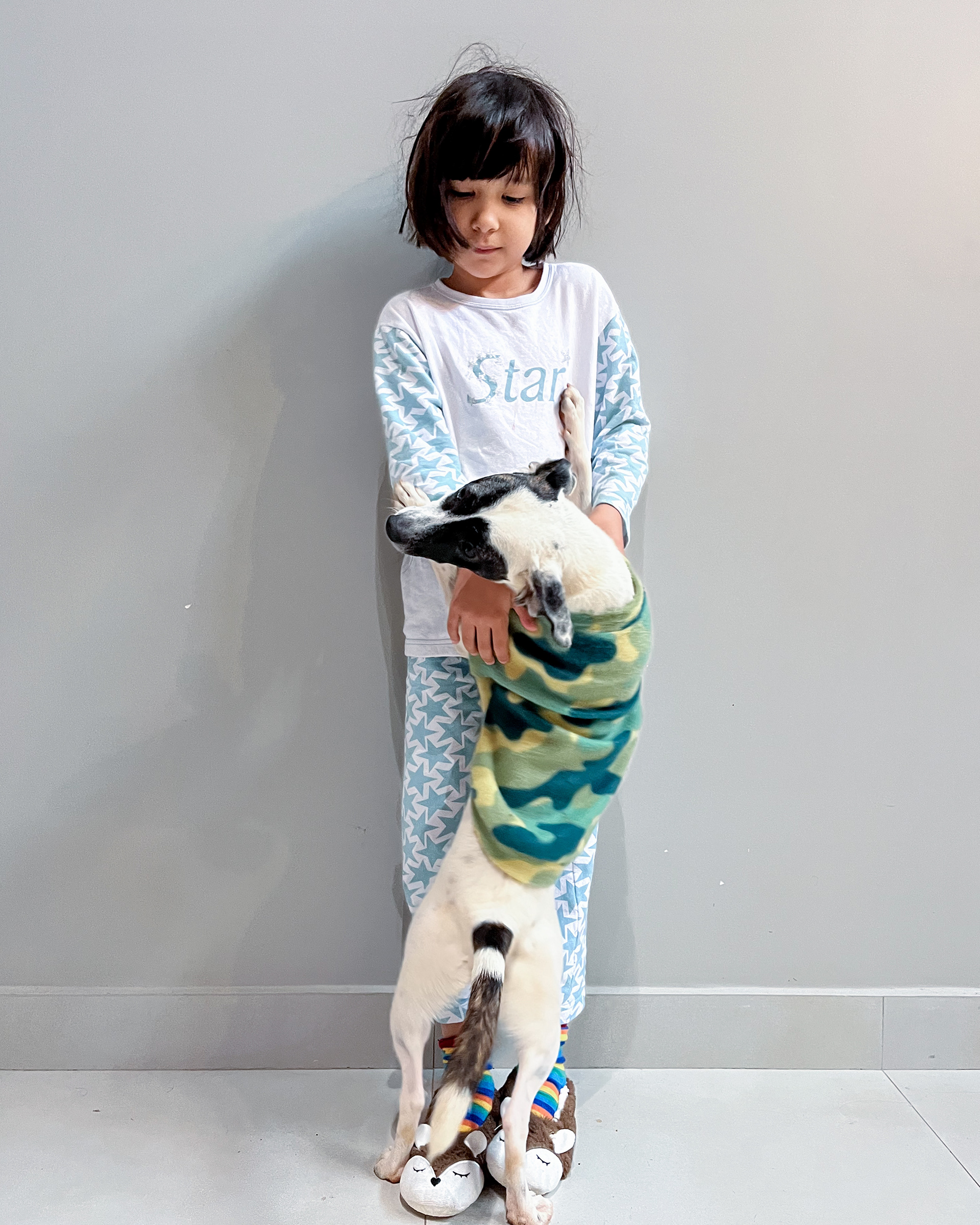 strike a pose - the first dog