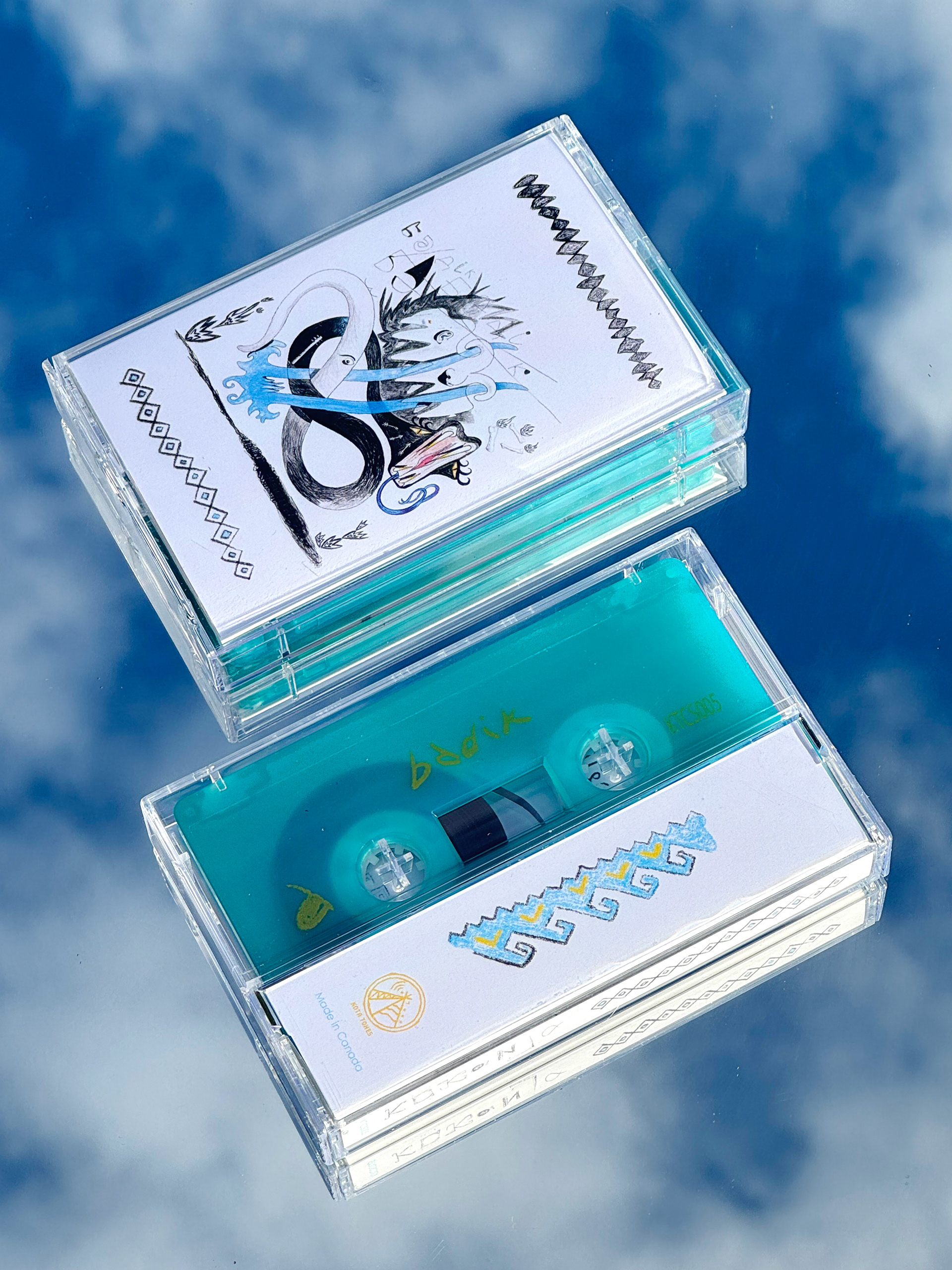 Kokonja  "Badik! / Jylyjai" cassette photo by me