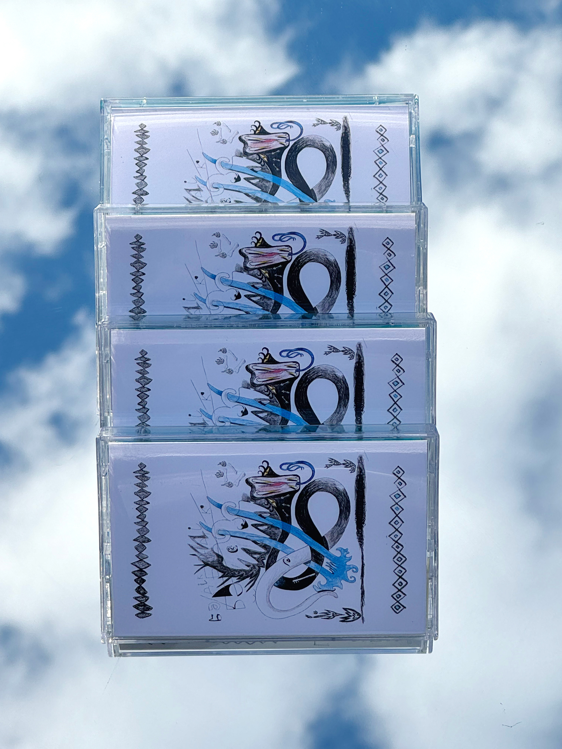 Kokonja  "Badik! / Jylyjai" cassette photo by me