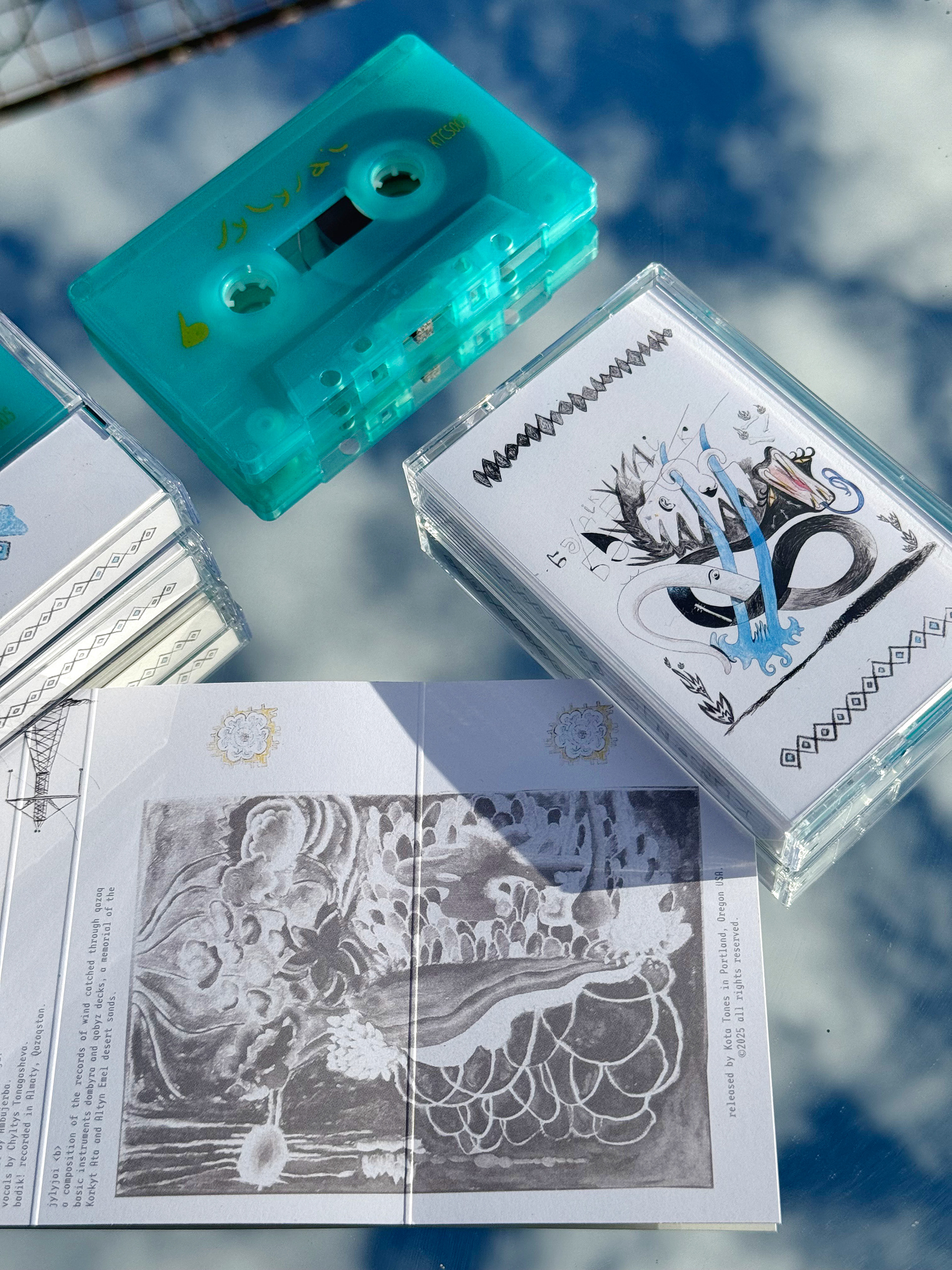 Kokonja  "Badik! / Jylyjai" cassette photo by me