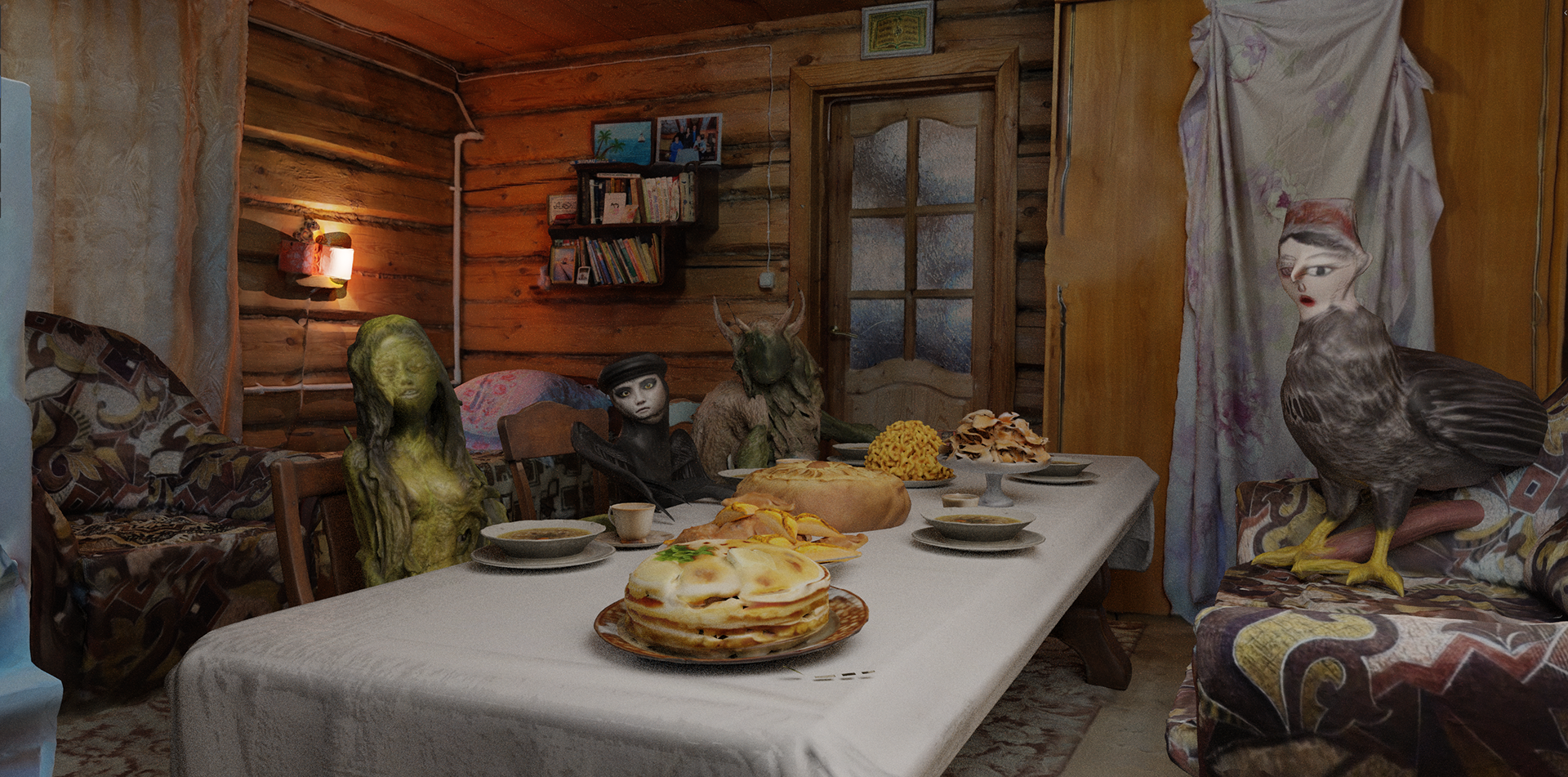 TATAR KYZLAR "Aş" interactive game by Warja Rybakova