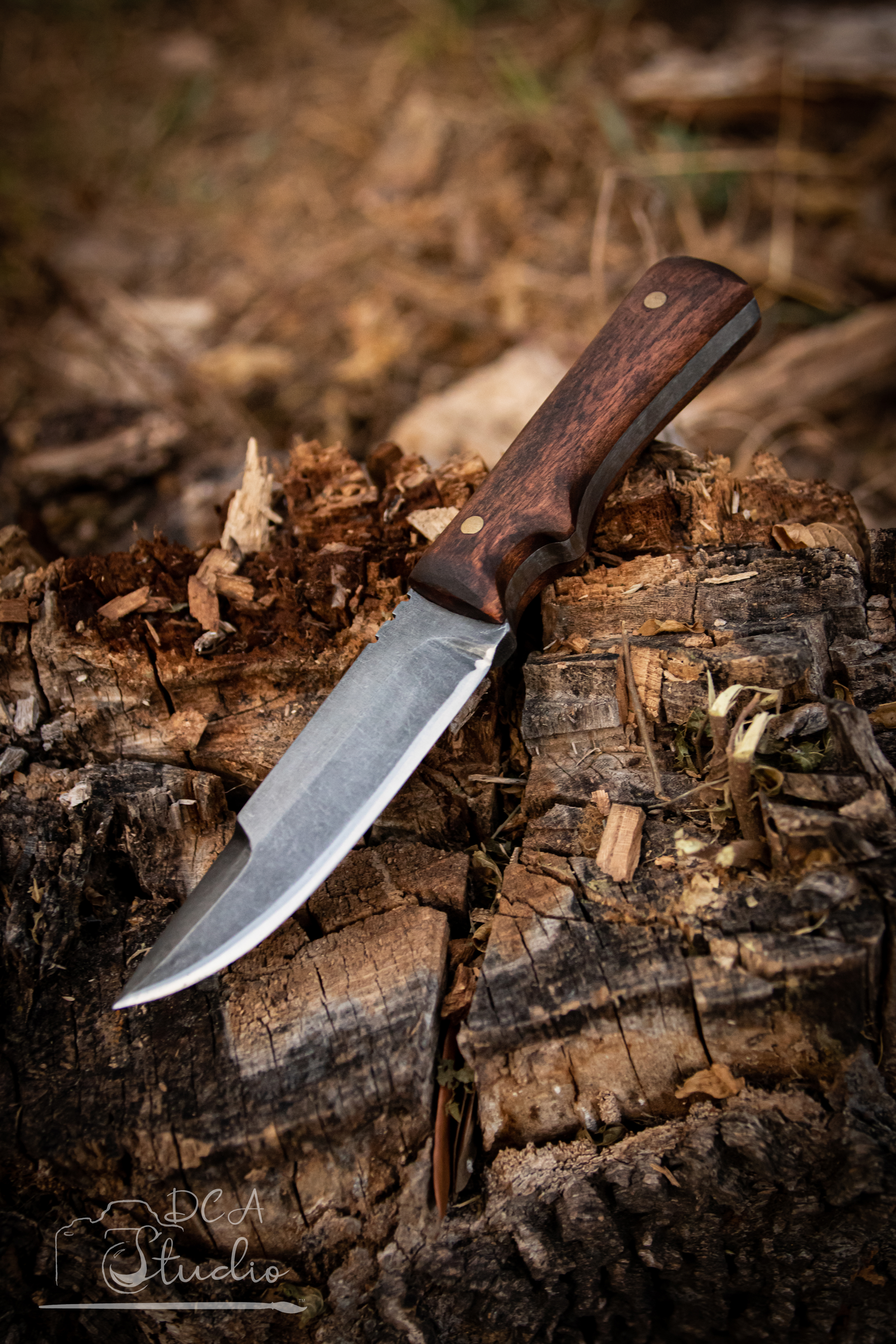 The Predator Mk I knife: designed and forged by BrackinBladesForge.com