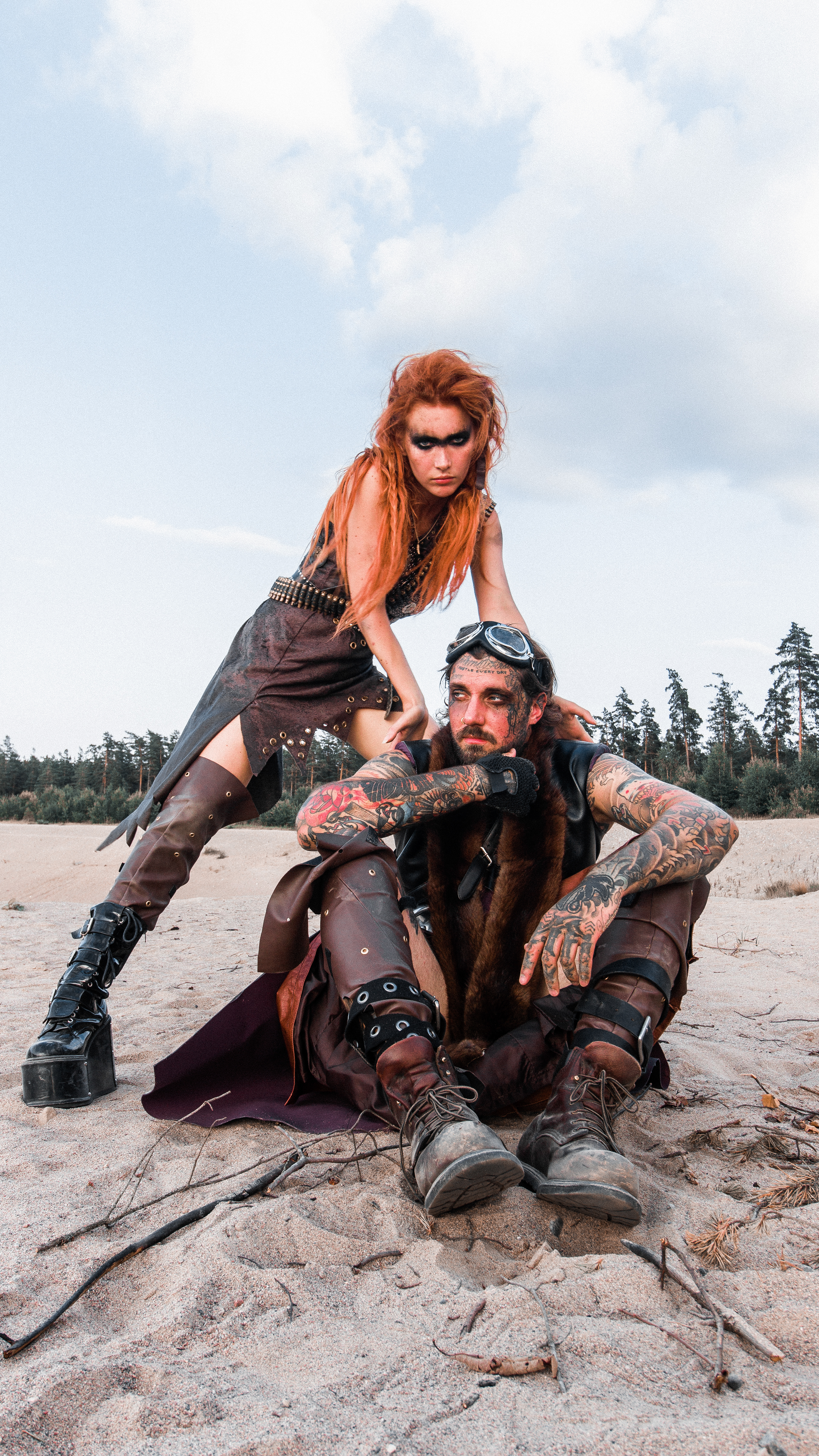 Aleks Magnusson - PROJECT: Apocalyptica, model: Victor Rapp & Ida Kopsch