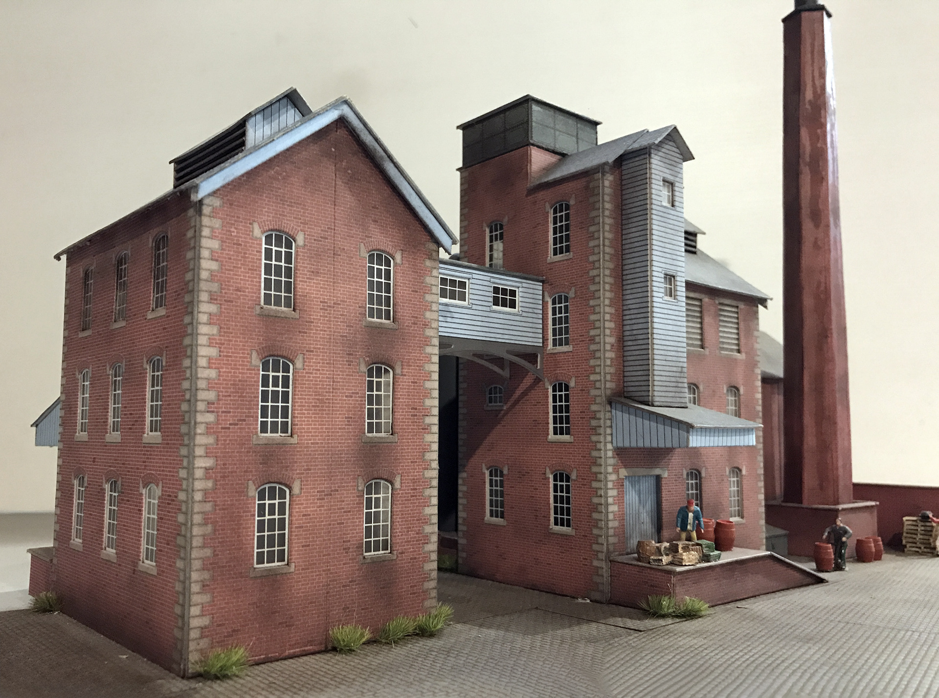 Kit-bashed Metcalfe Brewery