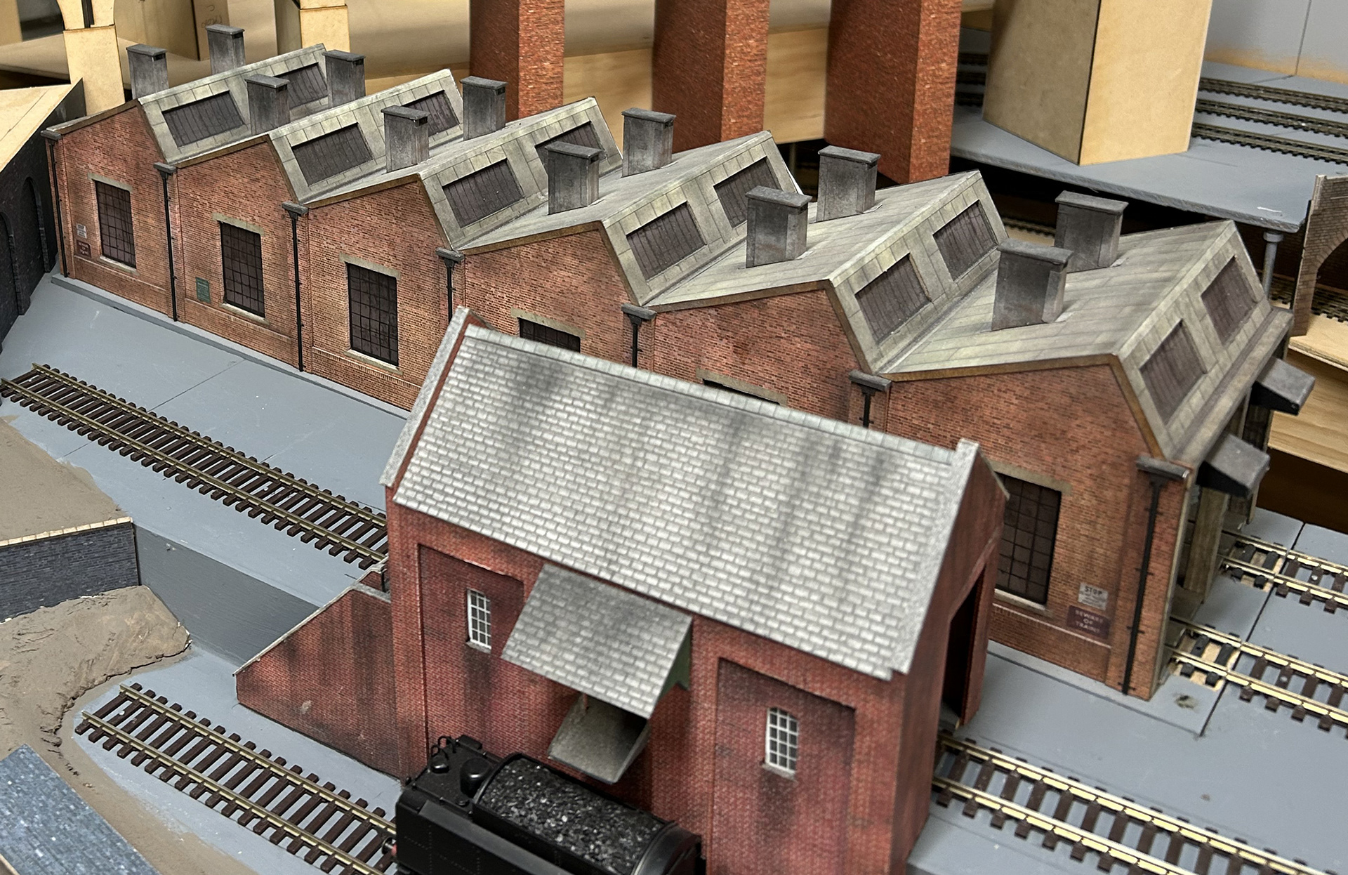 Scalescenes Northlight Engine Shed