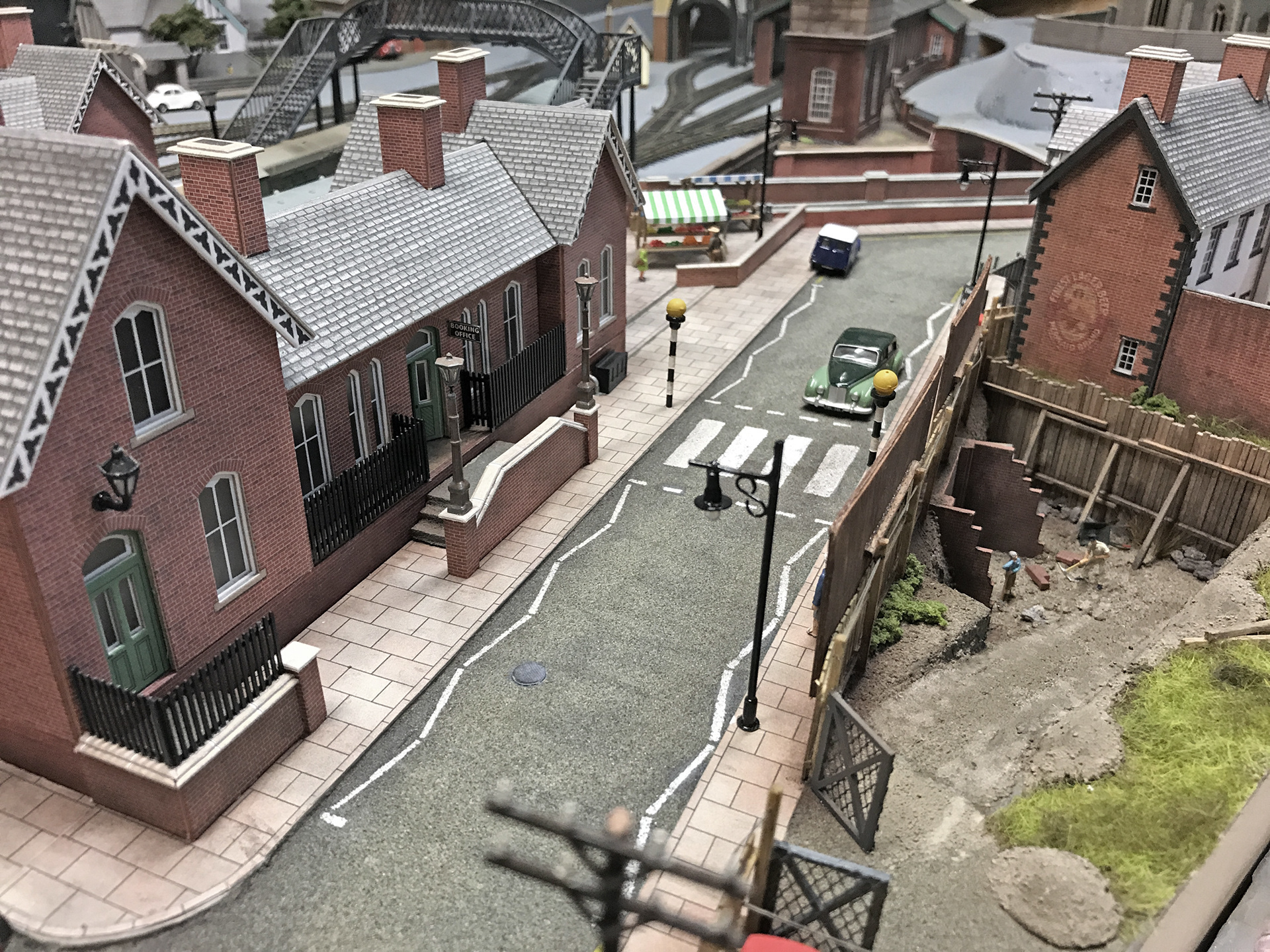 Original Metcalfe station street-side