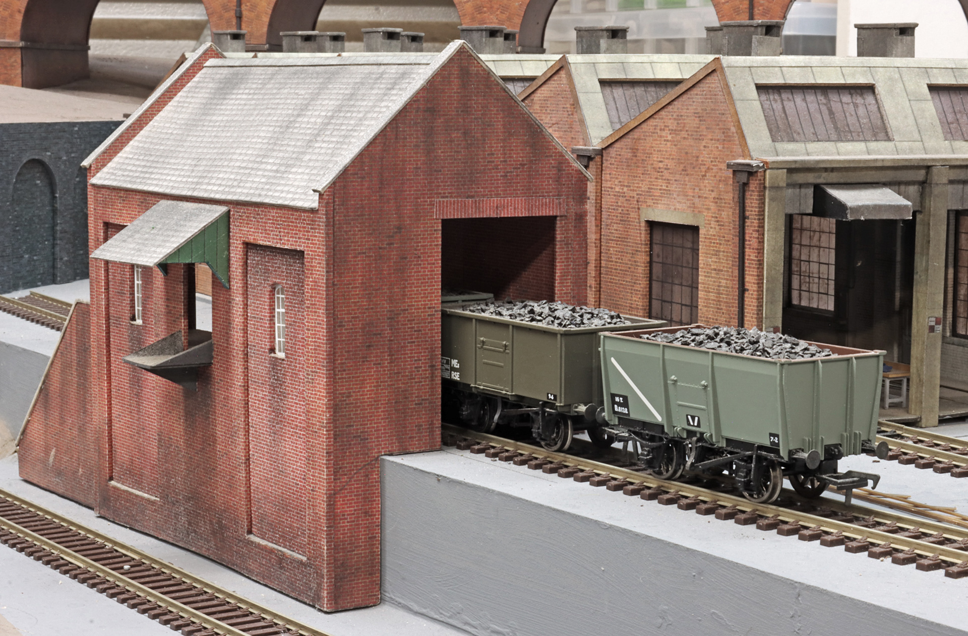 Scratch-built Coaling Stage