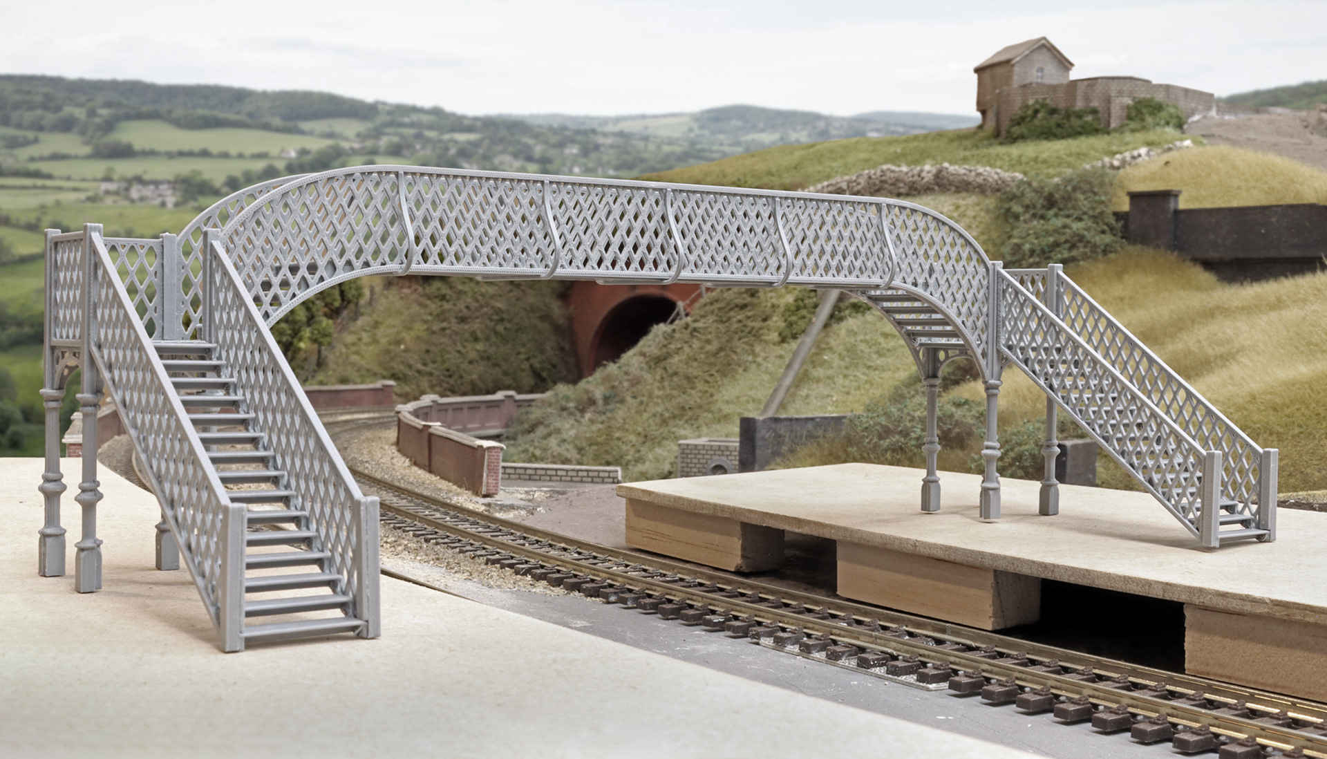 Scratch-built 3D Printed Footbridge