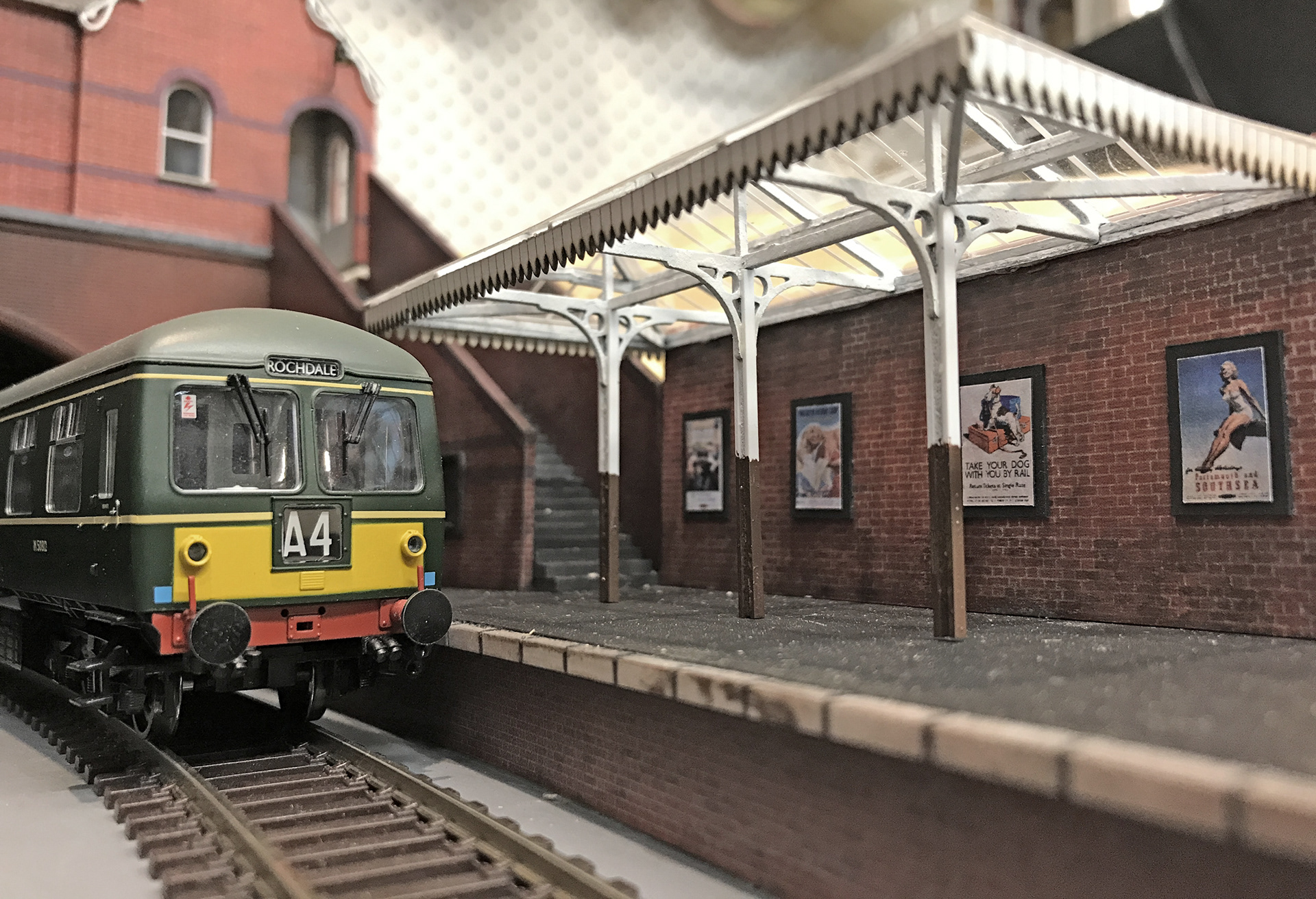 Scratch-built High-level Station