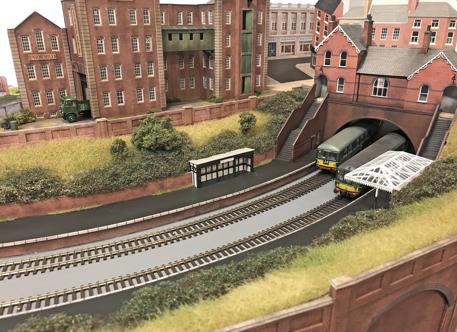 Scratch-built High-level Station