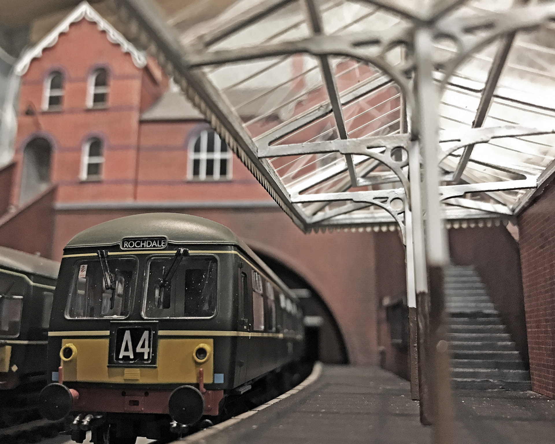 Scratch-built High-level Station