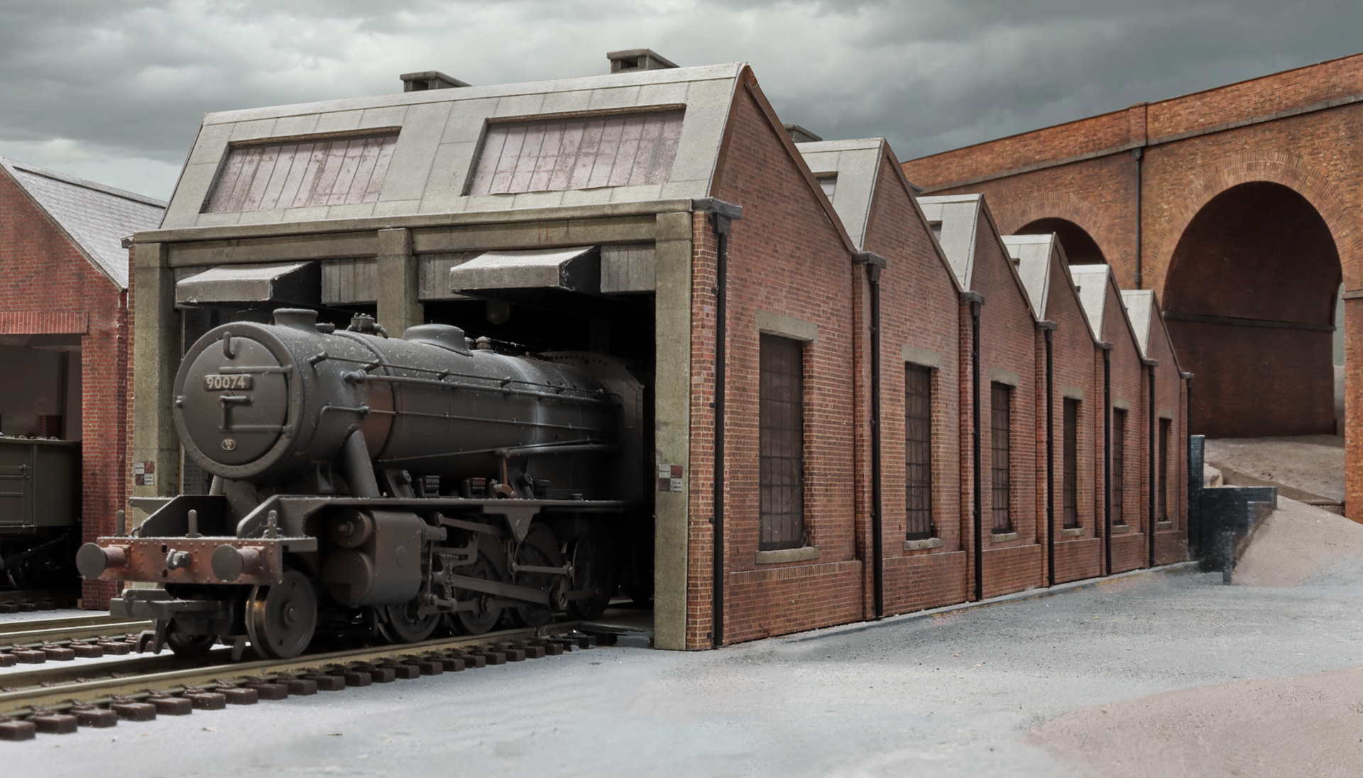 Scalescenes Northlight Engine Shed