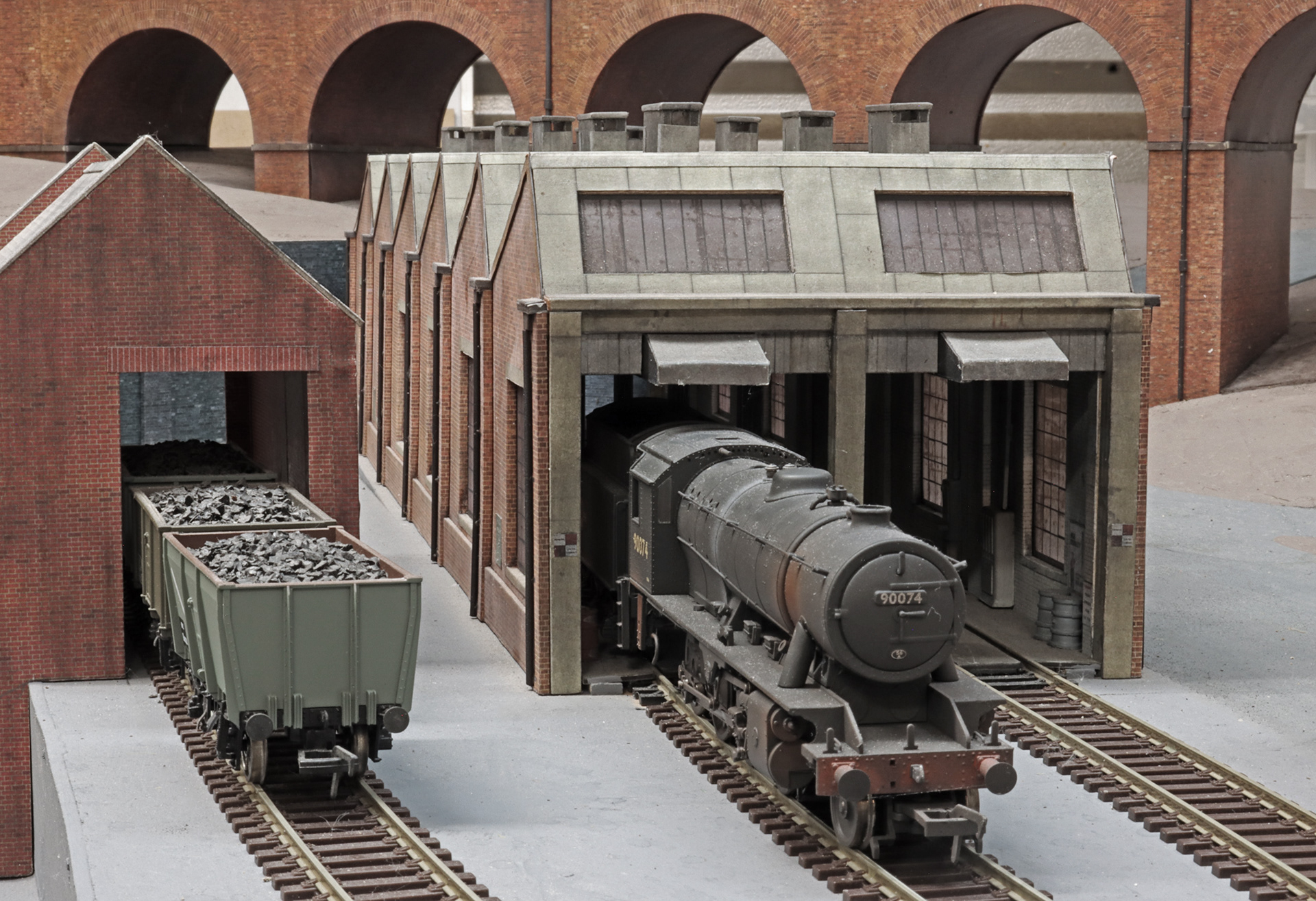 Scalescenes Northlight Engine Shed