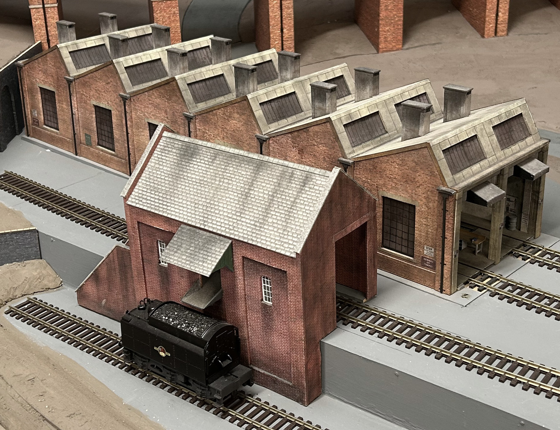 Scalescenes Northlight Engine Shed