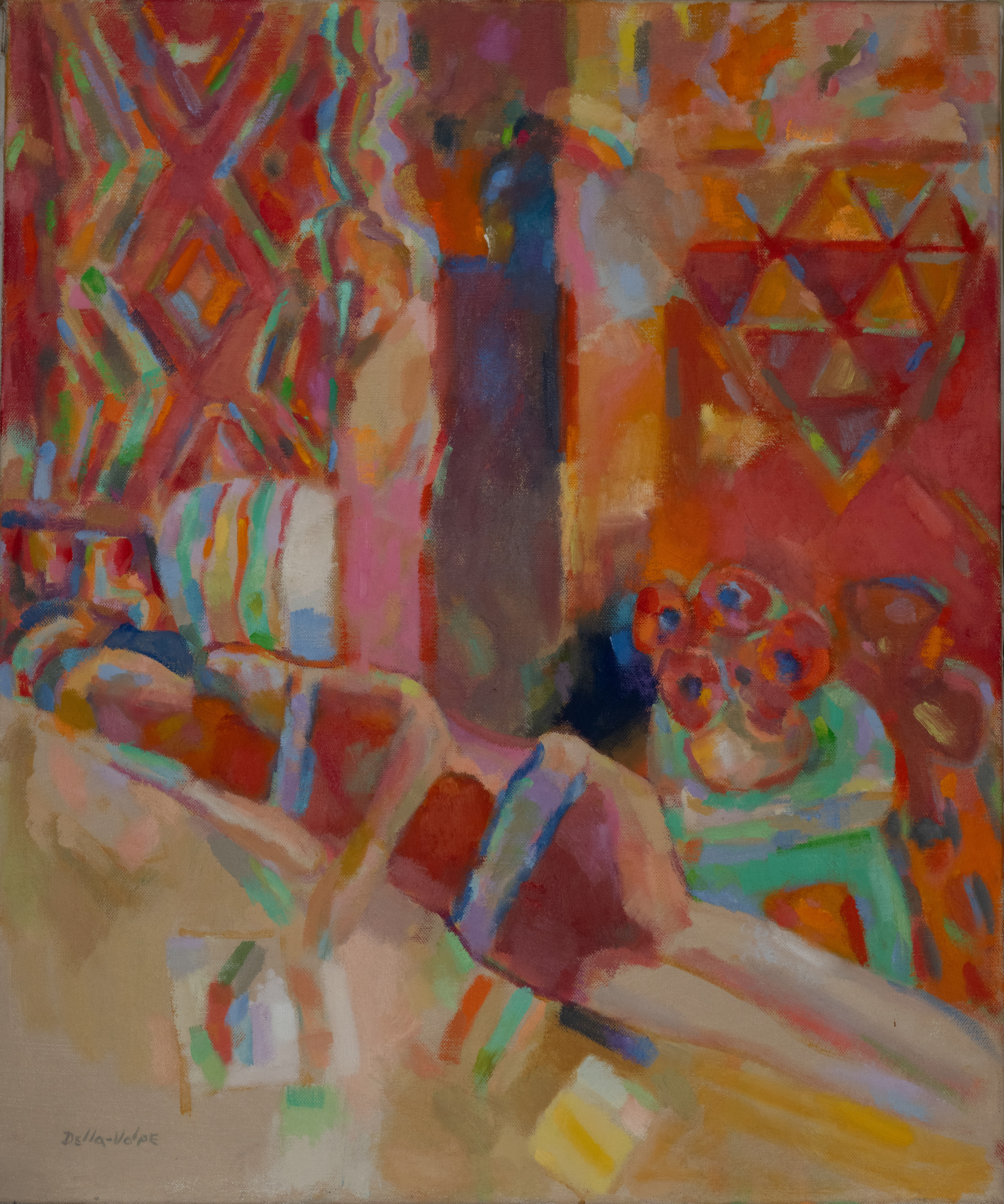 "Afternoon Nap #2" o/c (2008)34x28