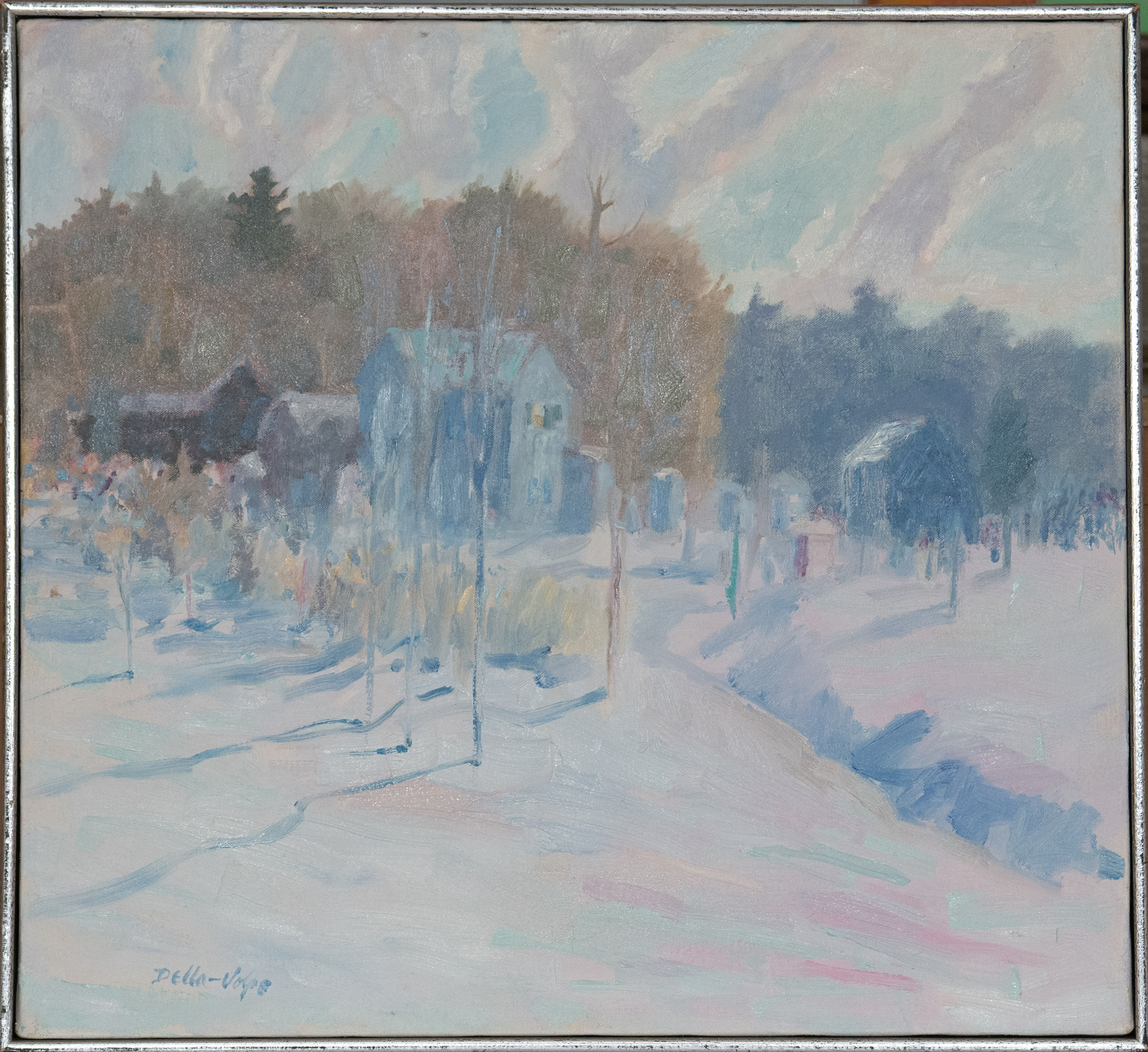 "Country Houses" 23x24, o/c, sll