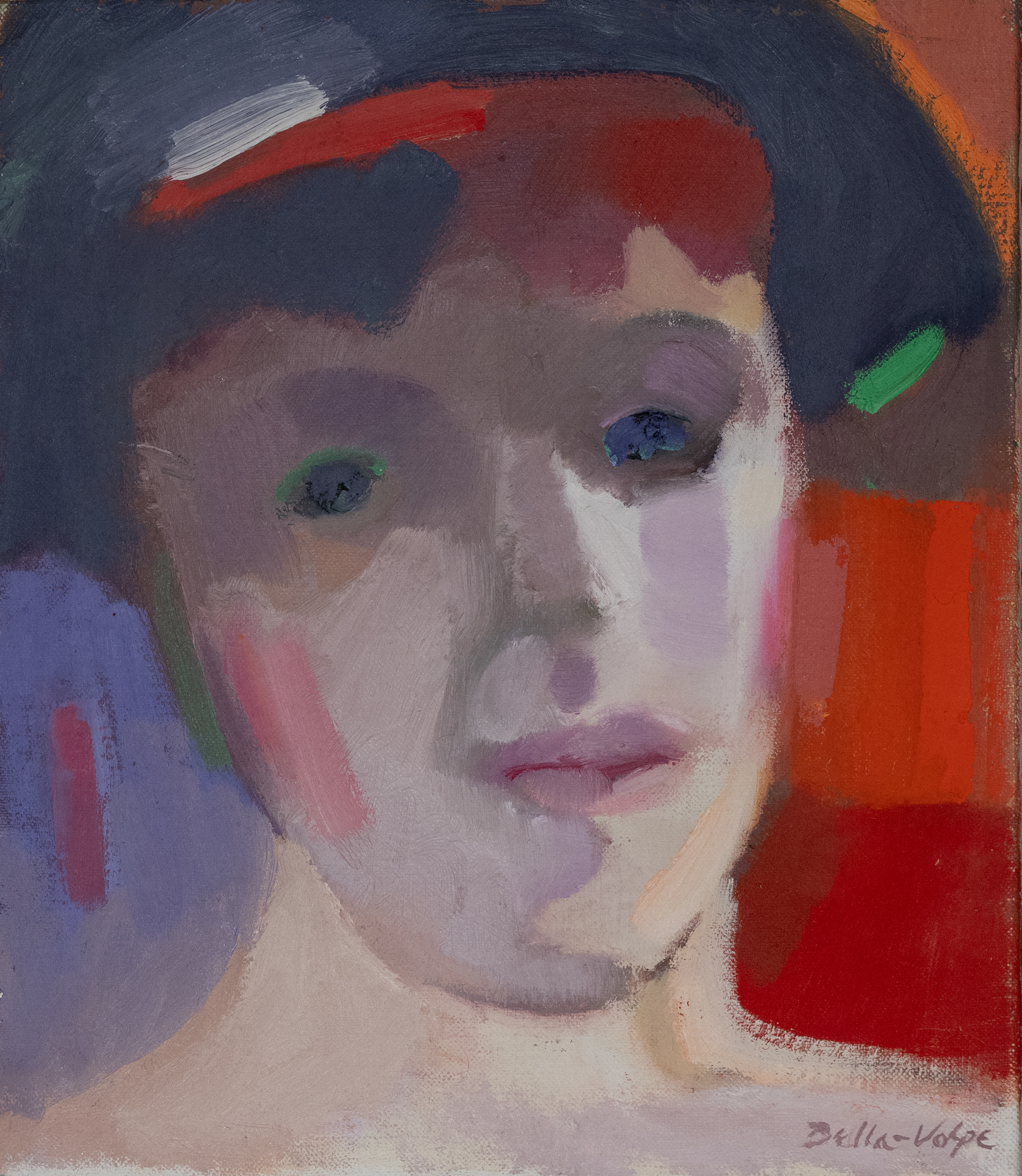 Woman with Dark Hair oc  14x12  ('97-'00)