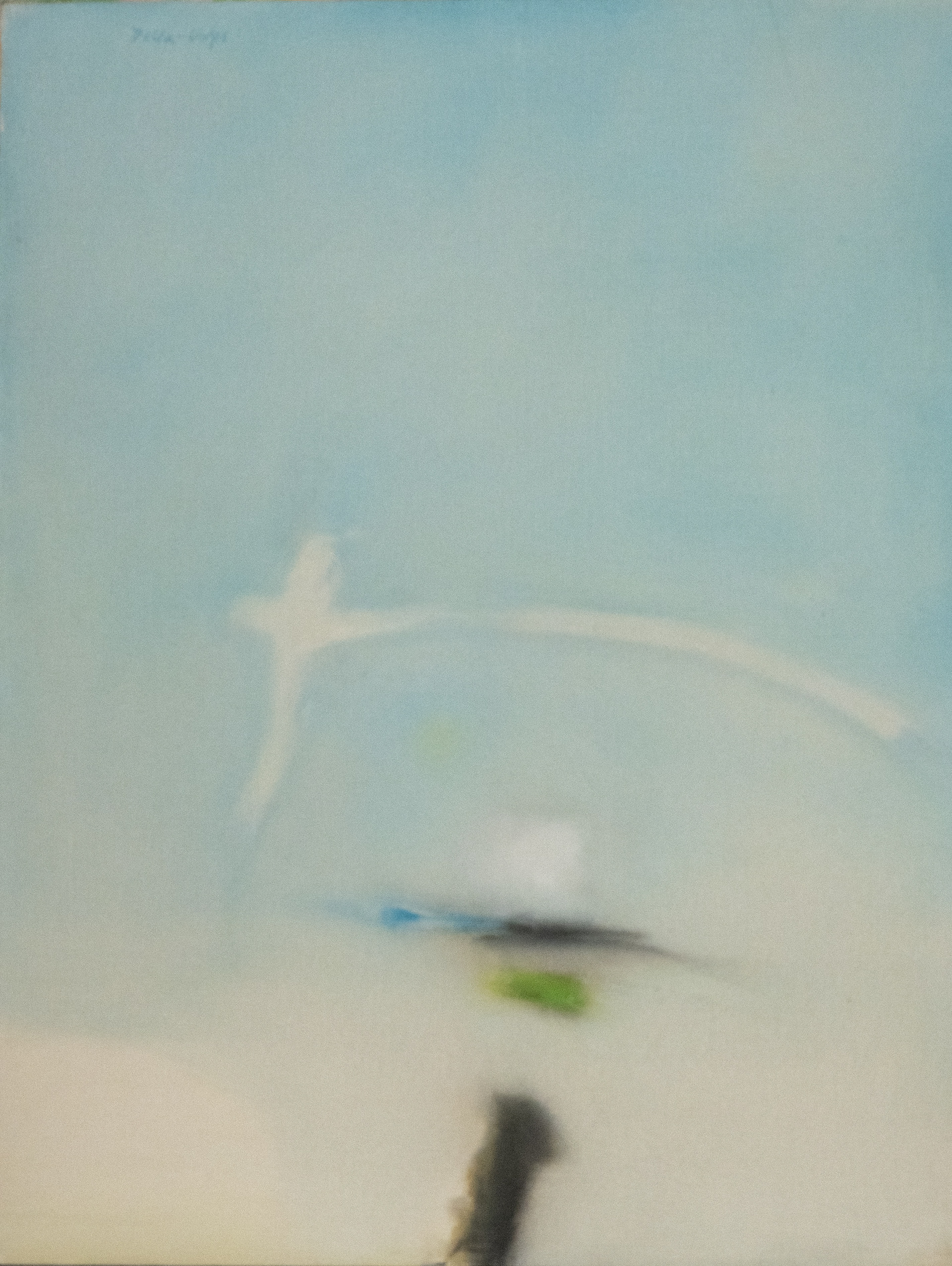 "Cloud, Sun, Beach",26x20,o:c, sul (1977)