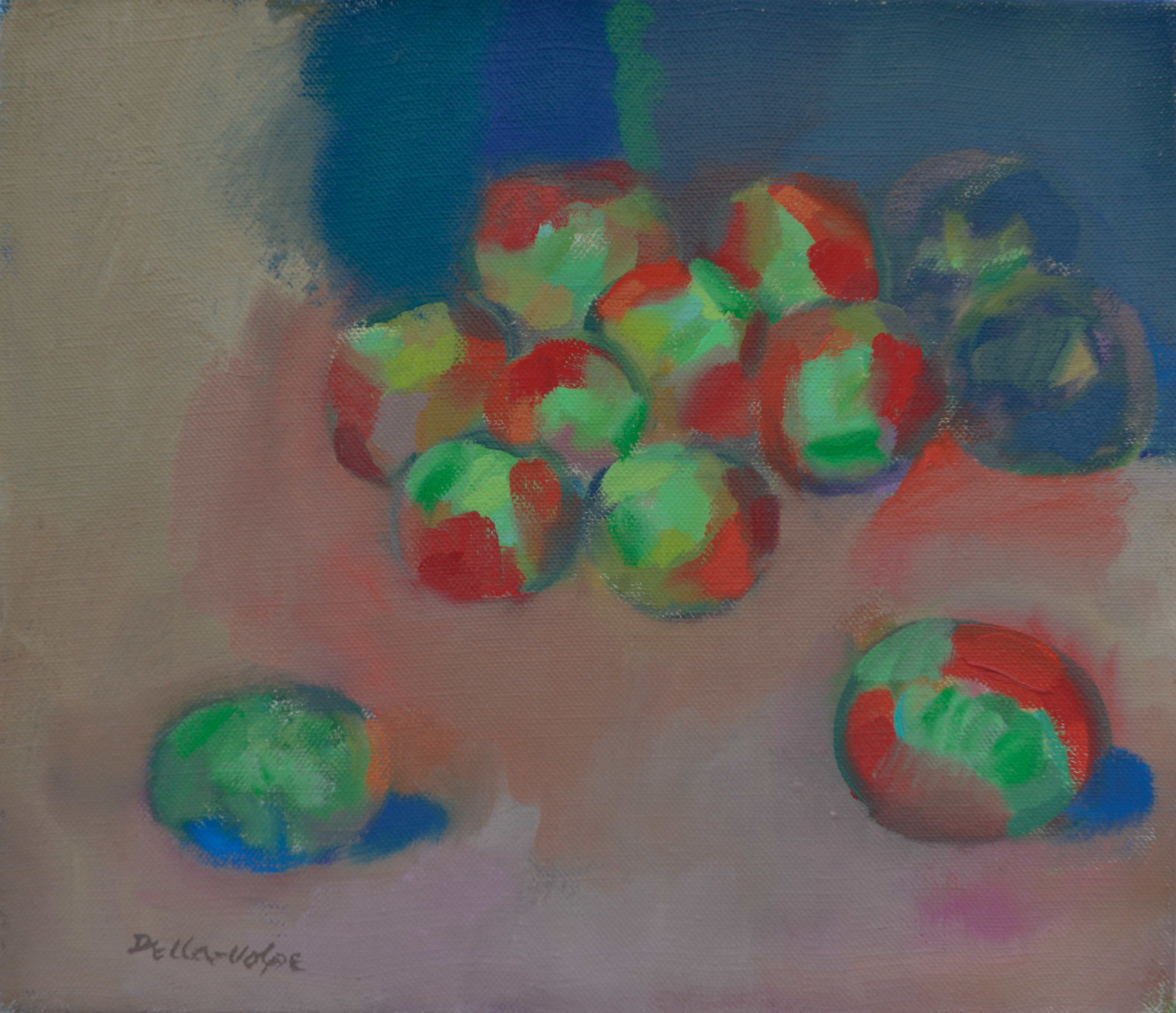 Cluster of Apples  o/c  12x14 