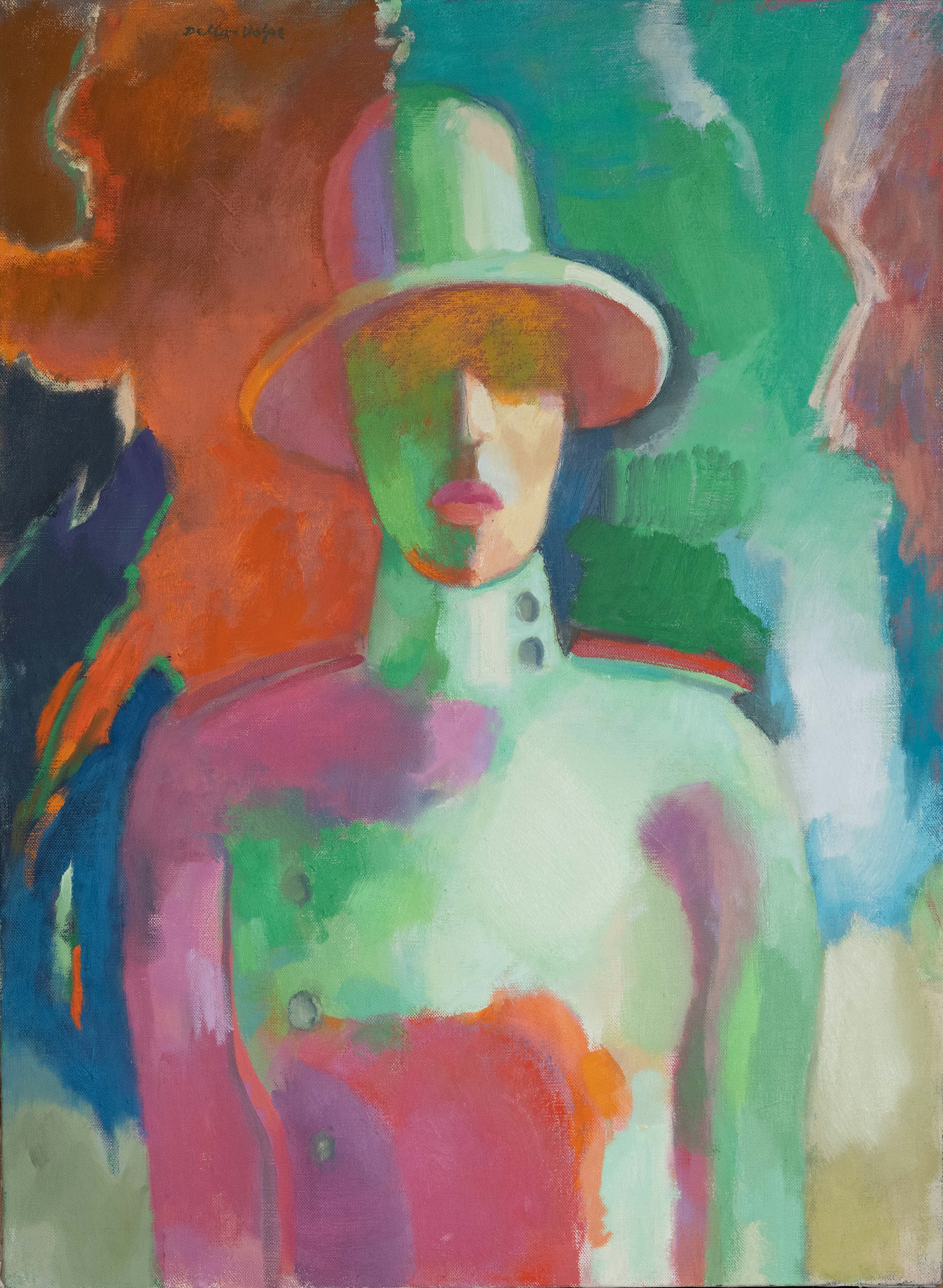 "New Hat #2" o/c 36x24 ('99-'00) 