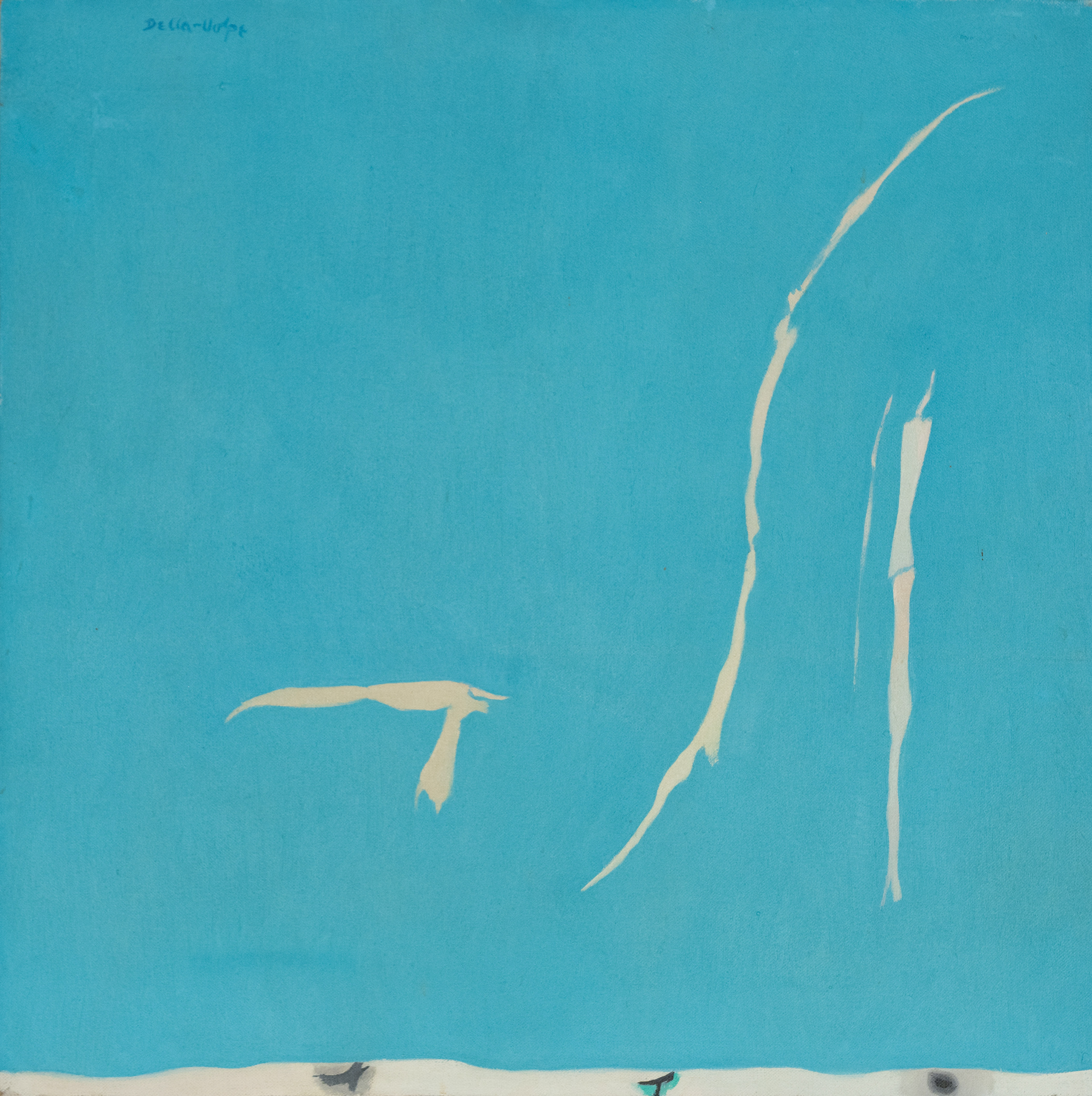 "Sky Pattern and Dune" , 18x18, o/c, sul, ( '76)