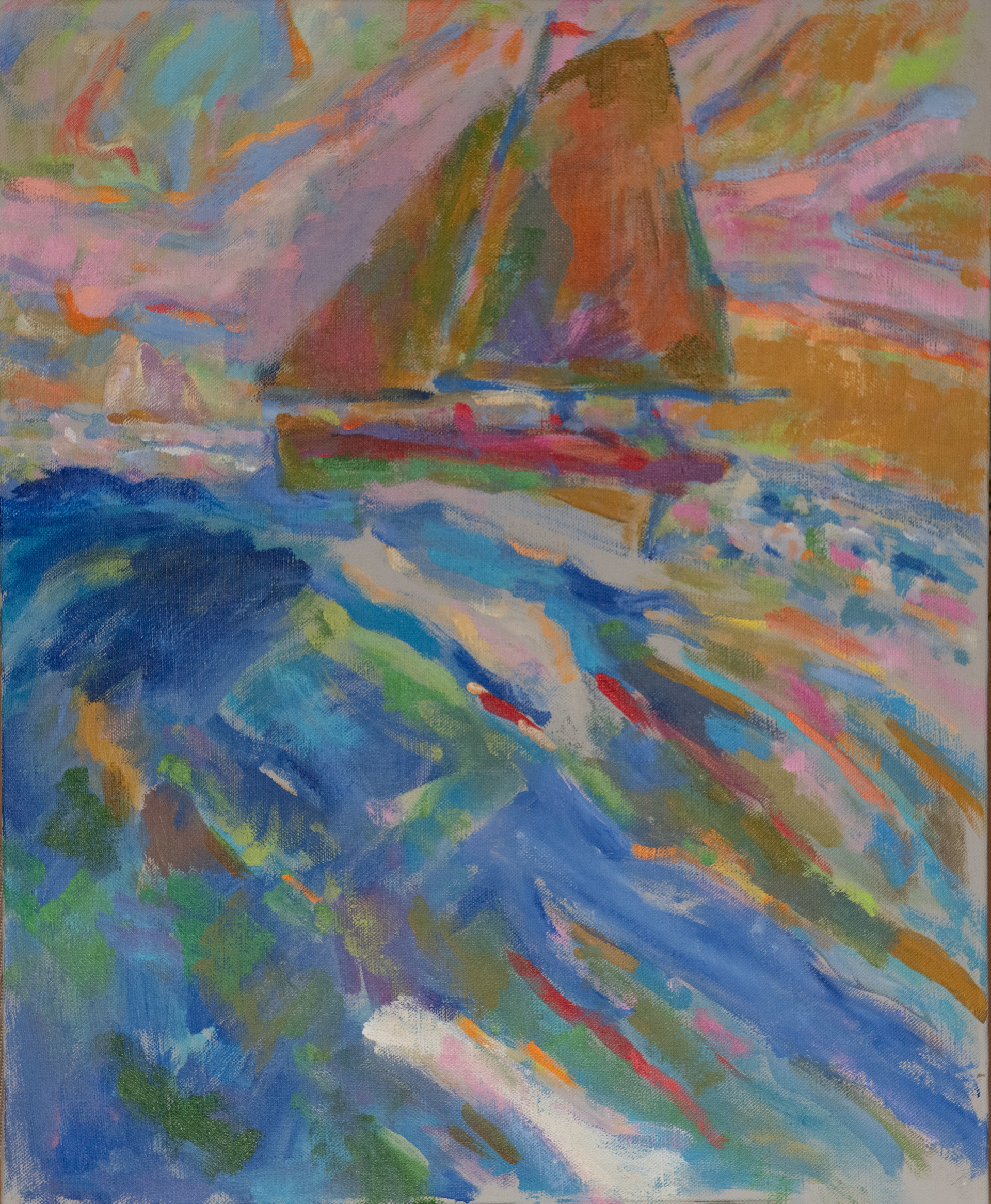 Blue Wave  acr>  20x24  ('06-'07)