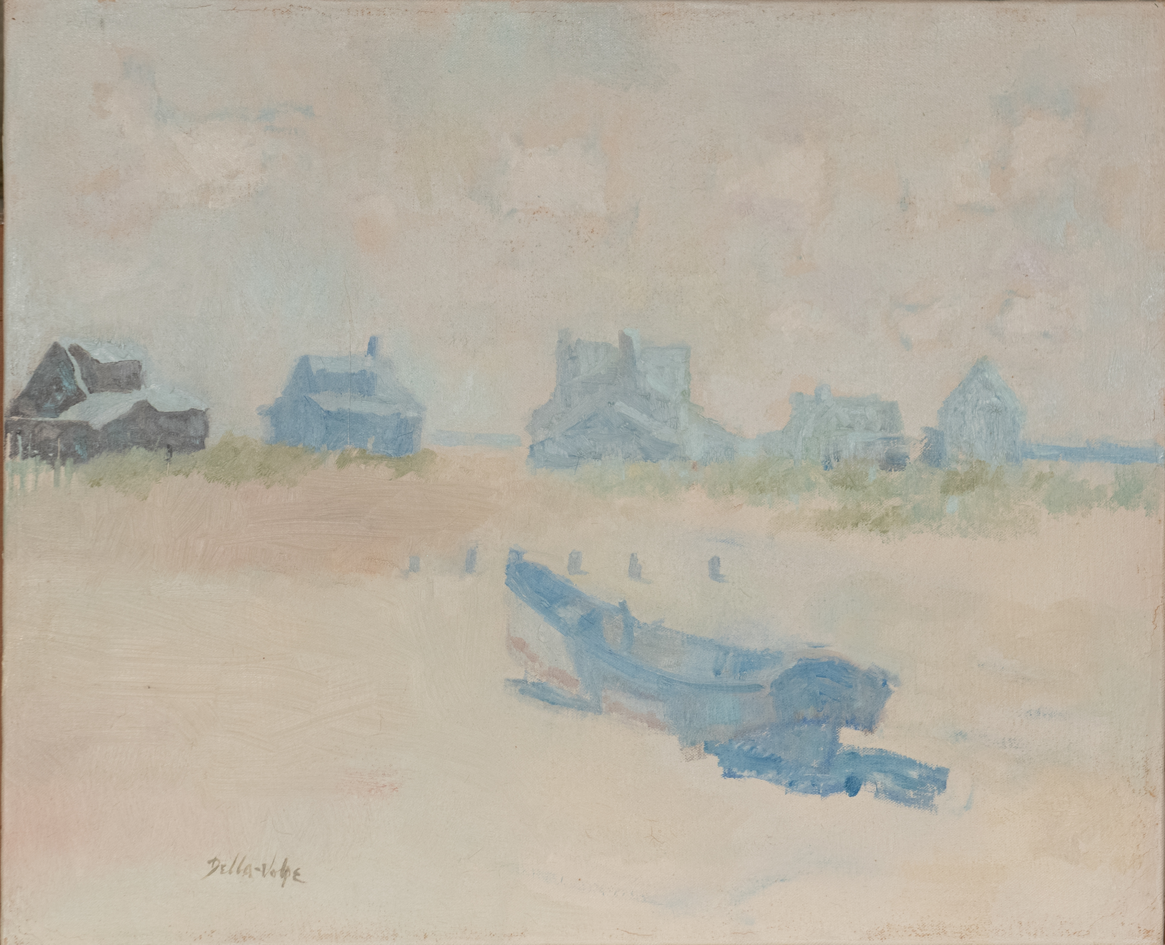 "Beach Houses  oc 18x22