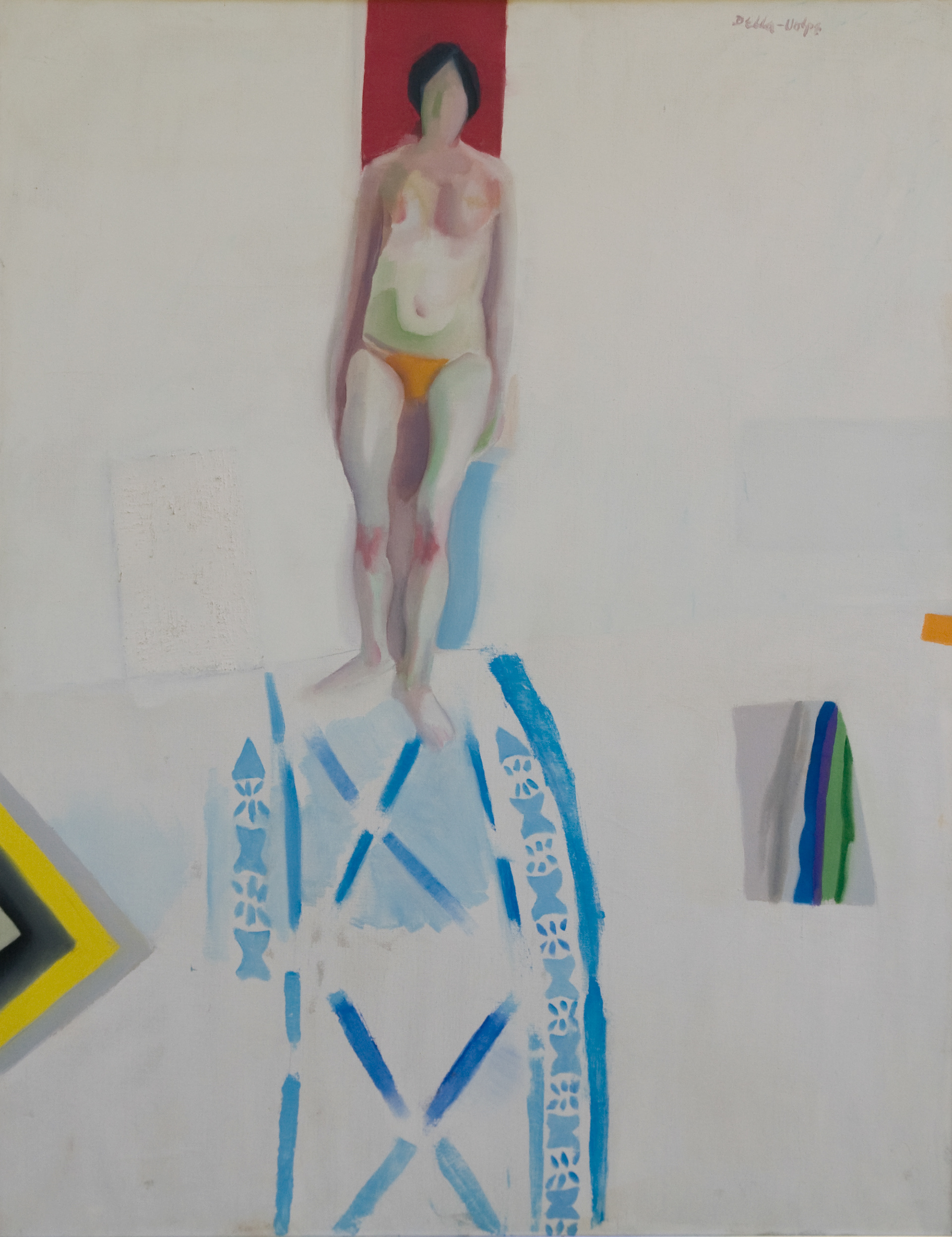 Figure in a White Room