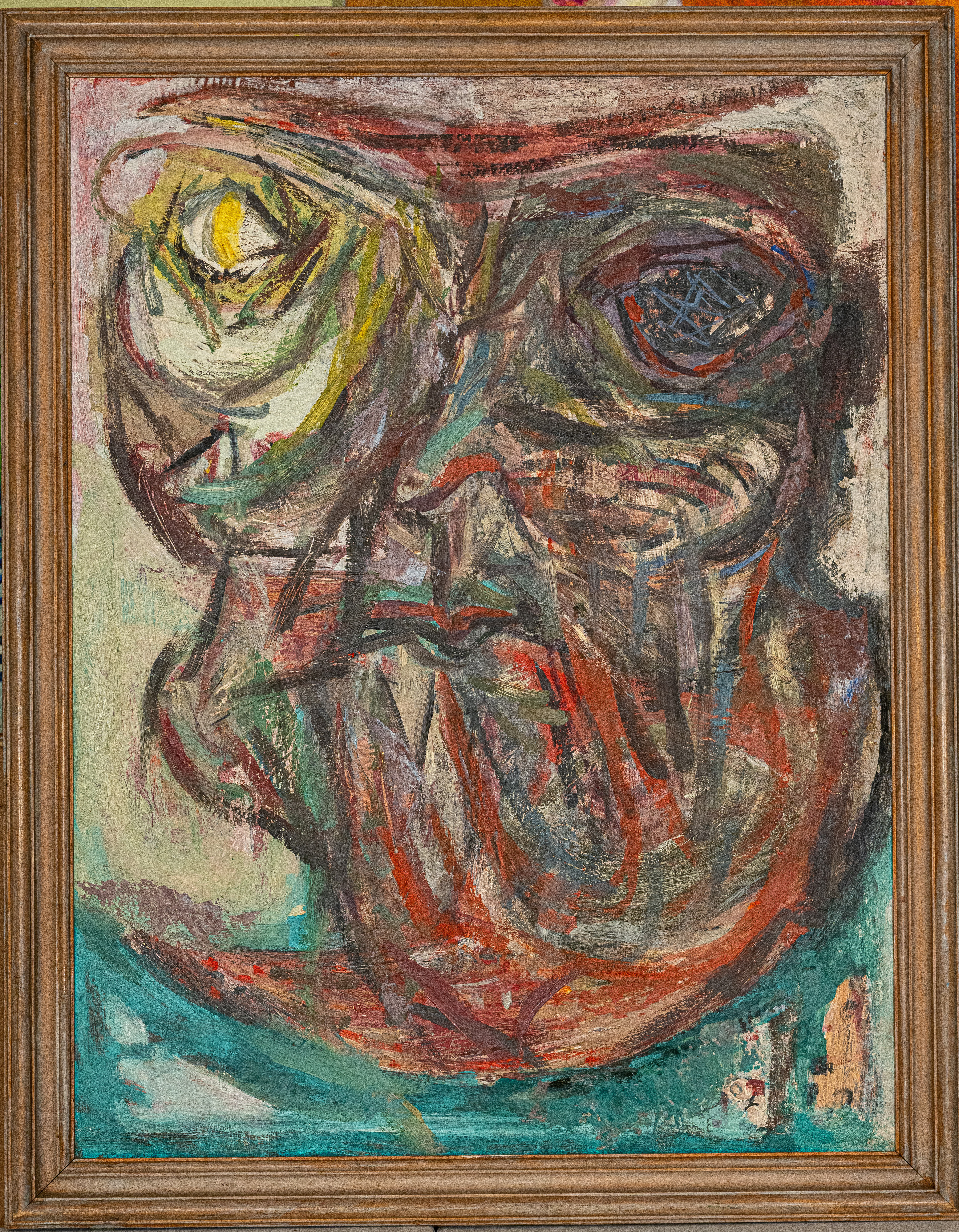 "Old Man" 35x27.5 o/c, sll, (1956)